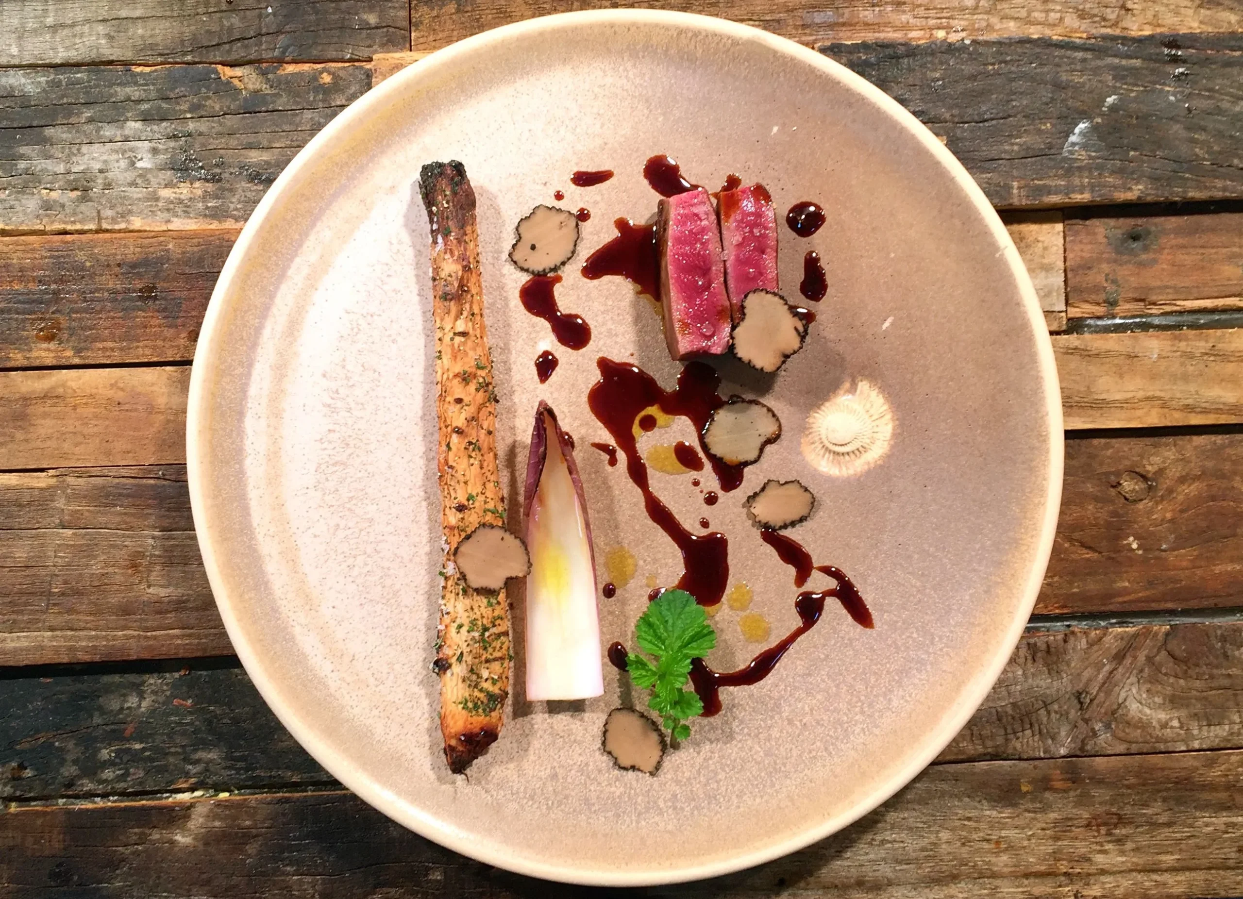 Salsify and Truffle Relish