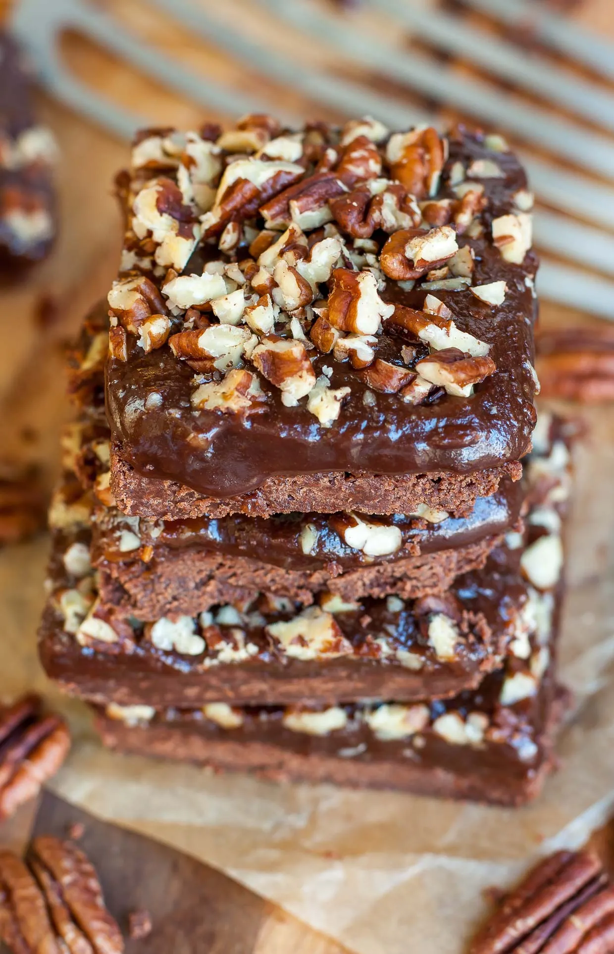 Salted Caramel Chocolate Squares