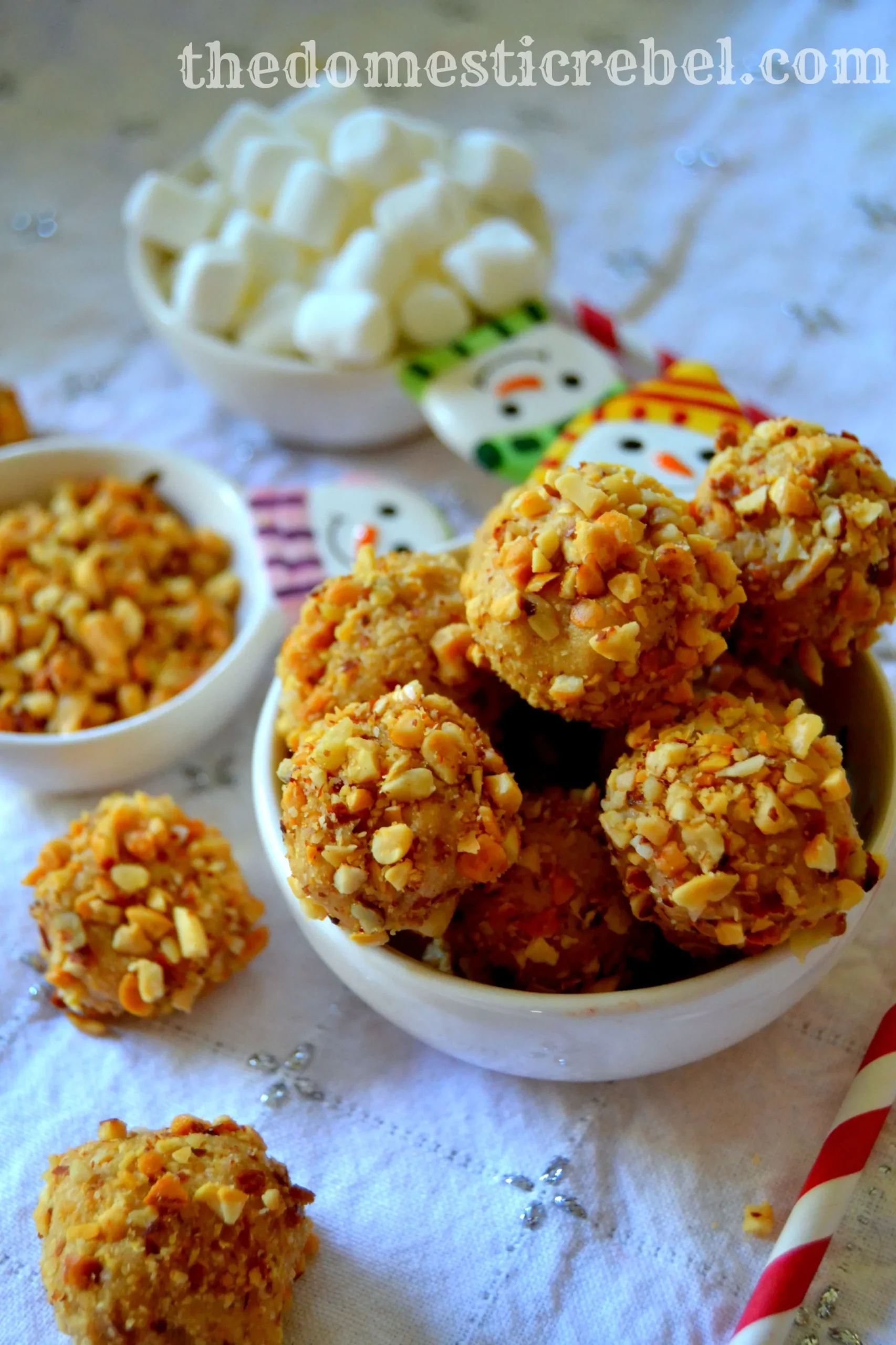Salted Nut Roll Truffles