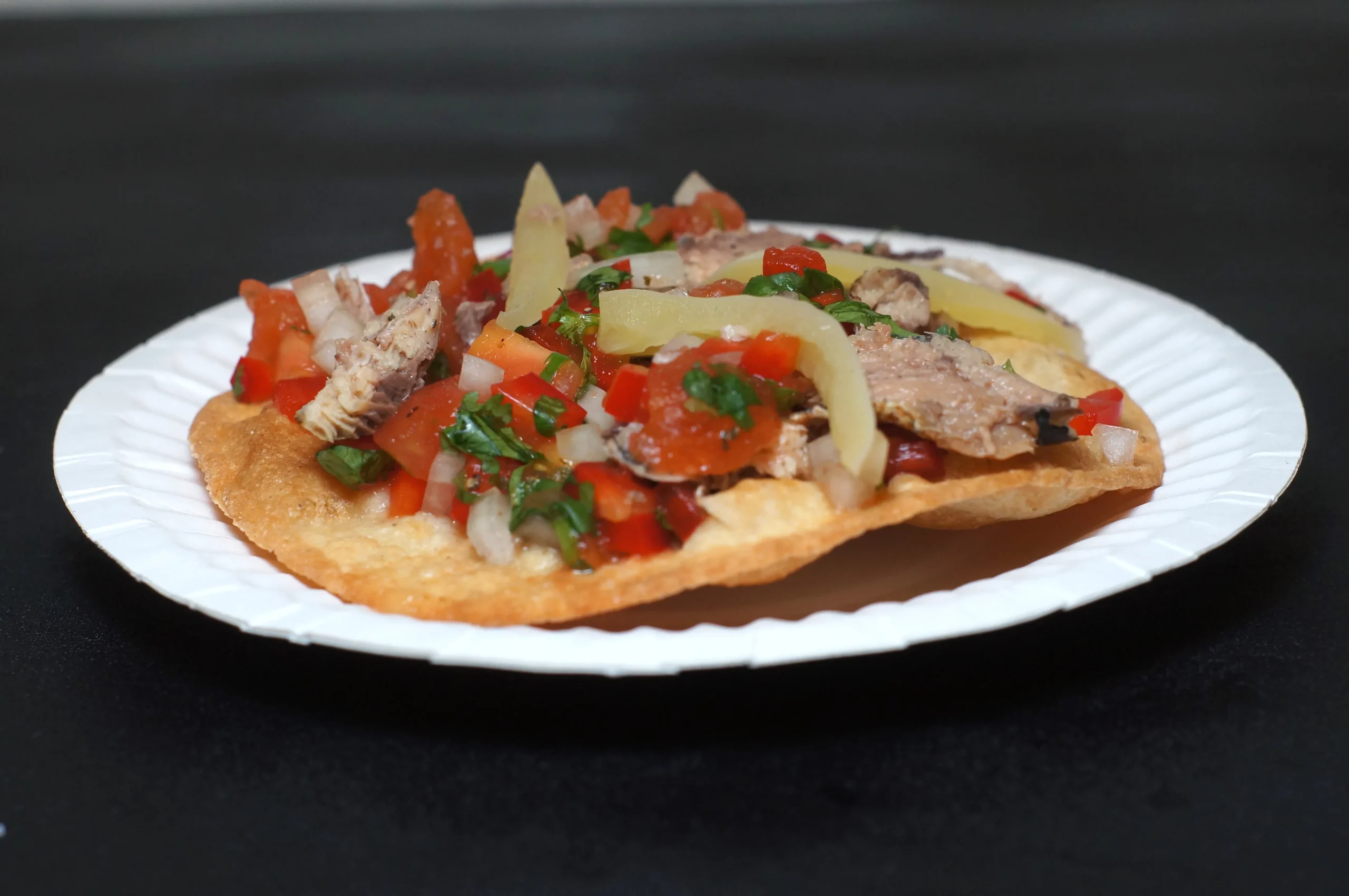 Sardine Tostadas with Pico de Gallo