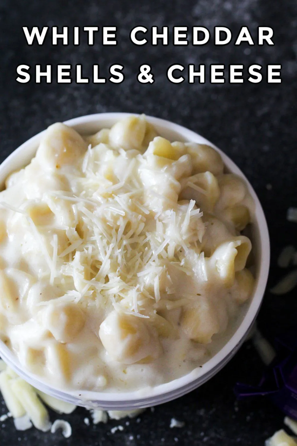 Saucy White Cheddar Shells and Cheese