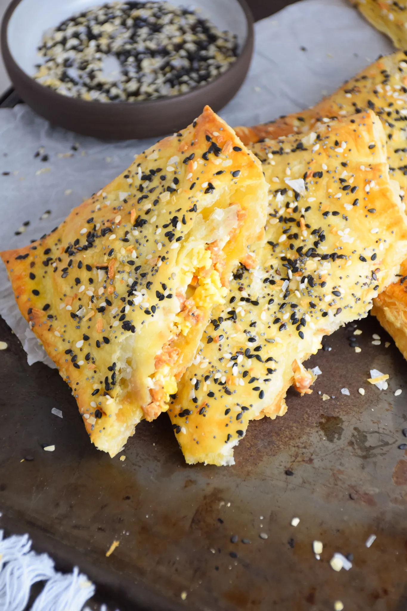 Sausage Egg Cheese Breakfast Puffs