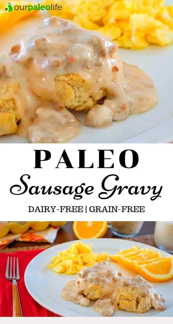 Sausage Gravy with Almond Milk