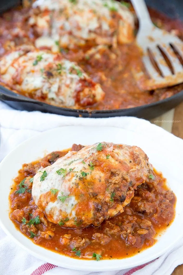 Sausage Stuffed Chicken Breast