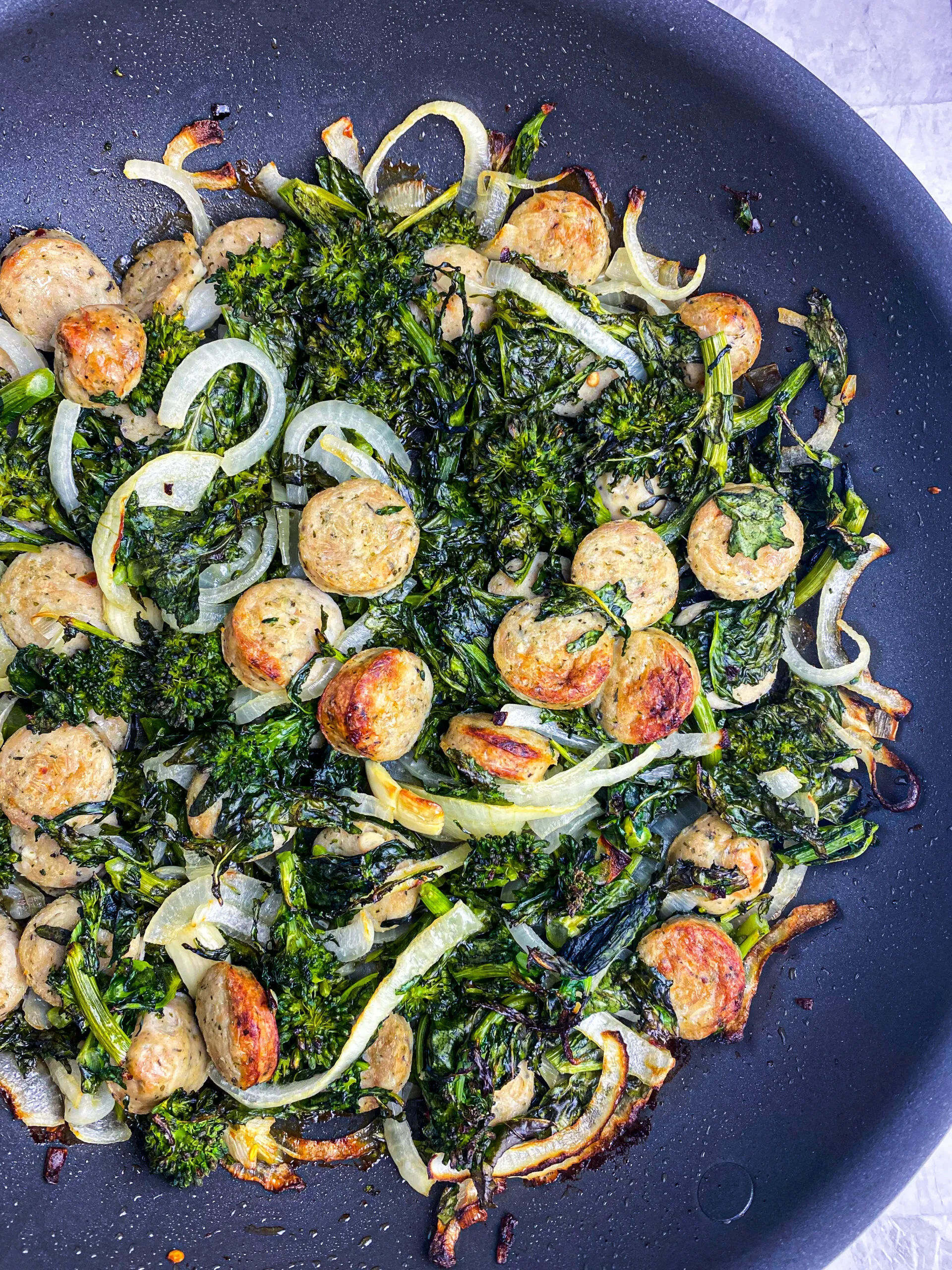 Sausage and Broccoli Rabe Egg Rolls