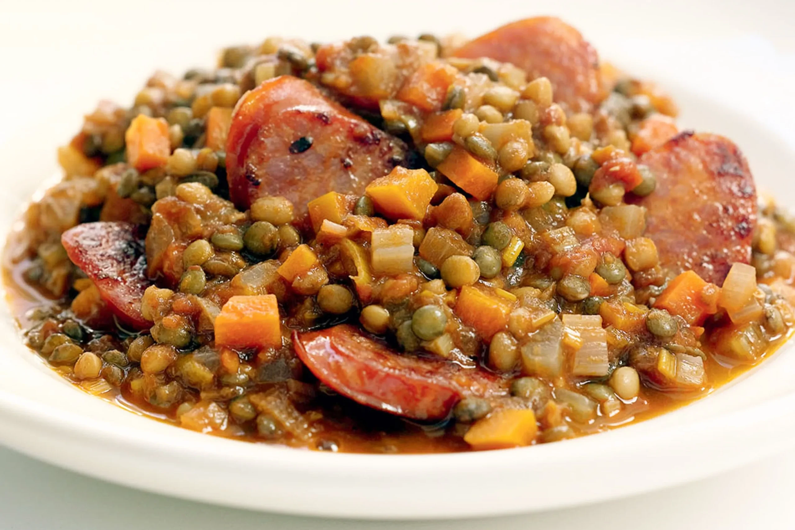 Sausage and Lentil Stew