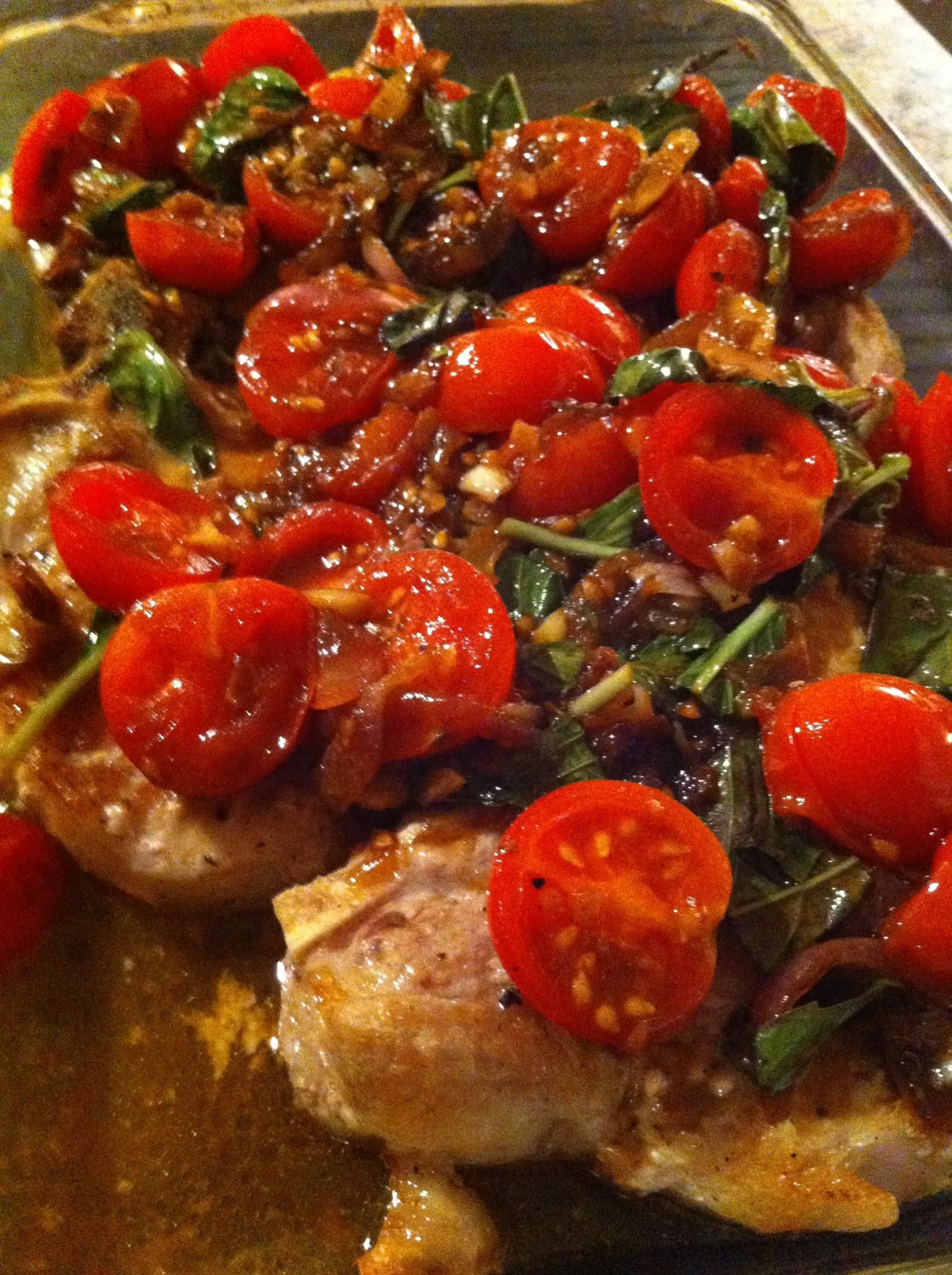 Sauté Pork with Tomatoes
