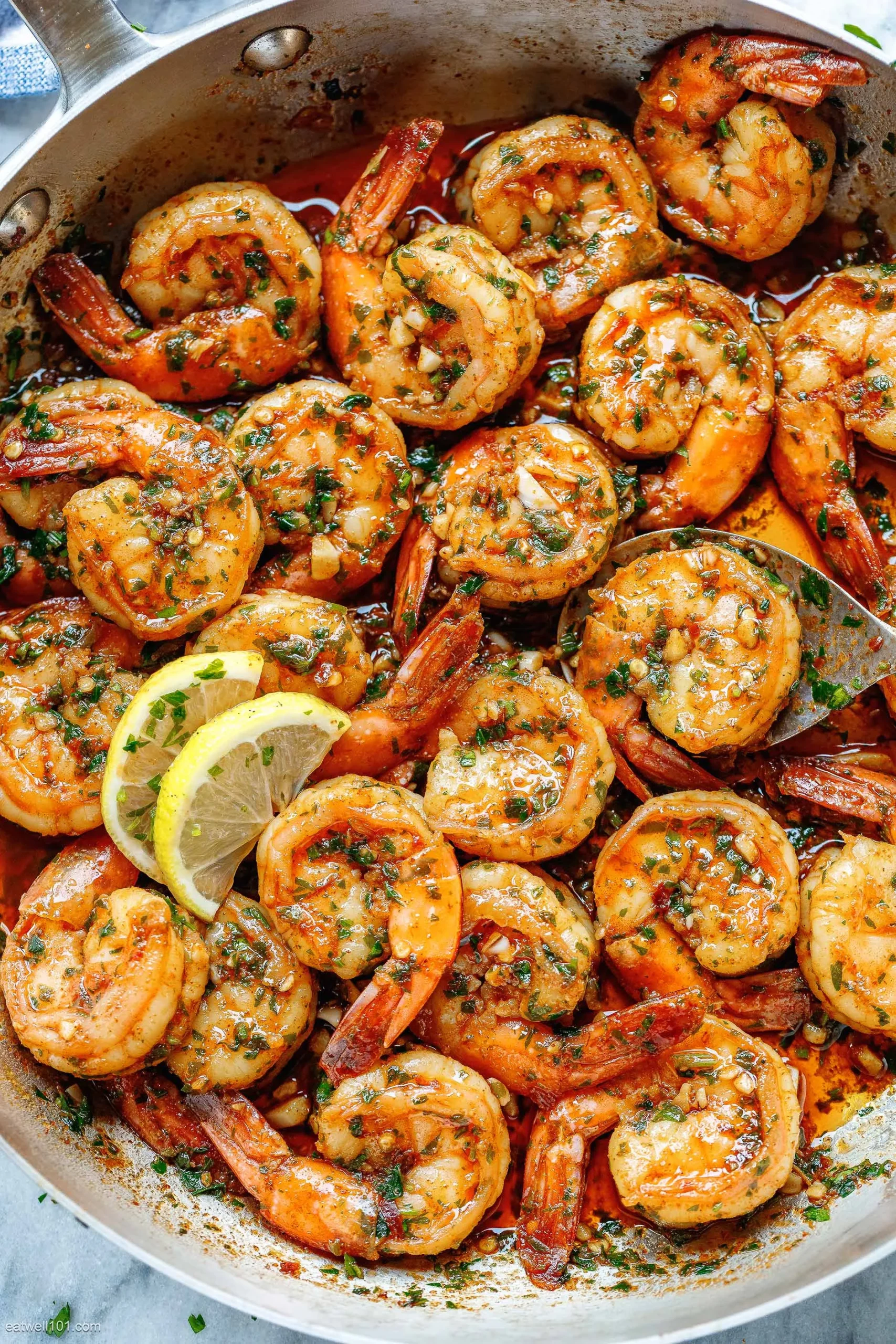 Sautéed Shrimp with Garlic