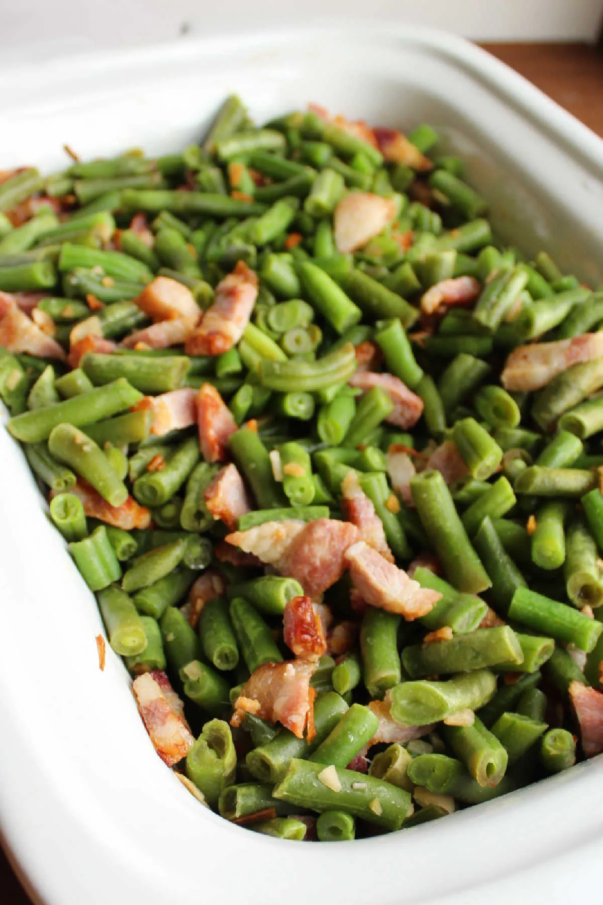 Savory Slow Cooker Green Beans