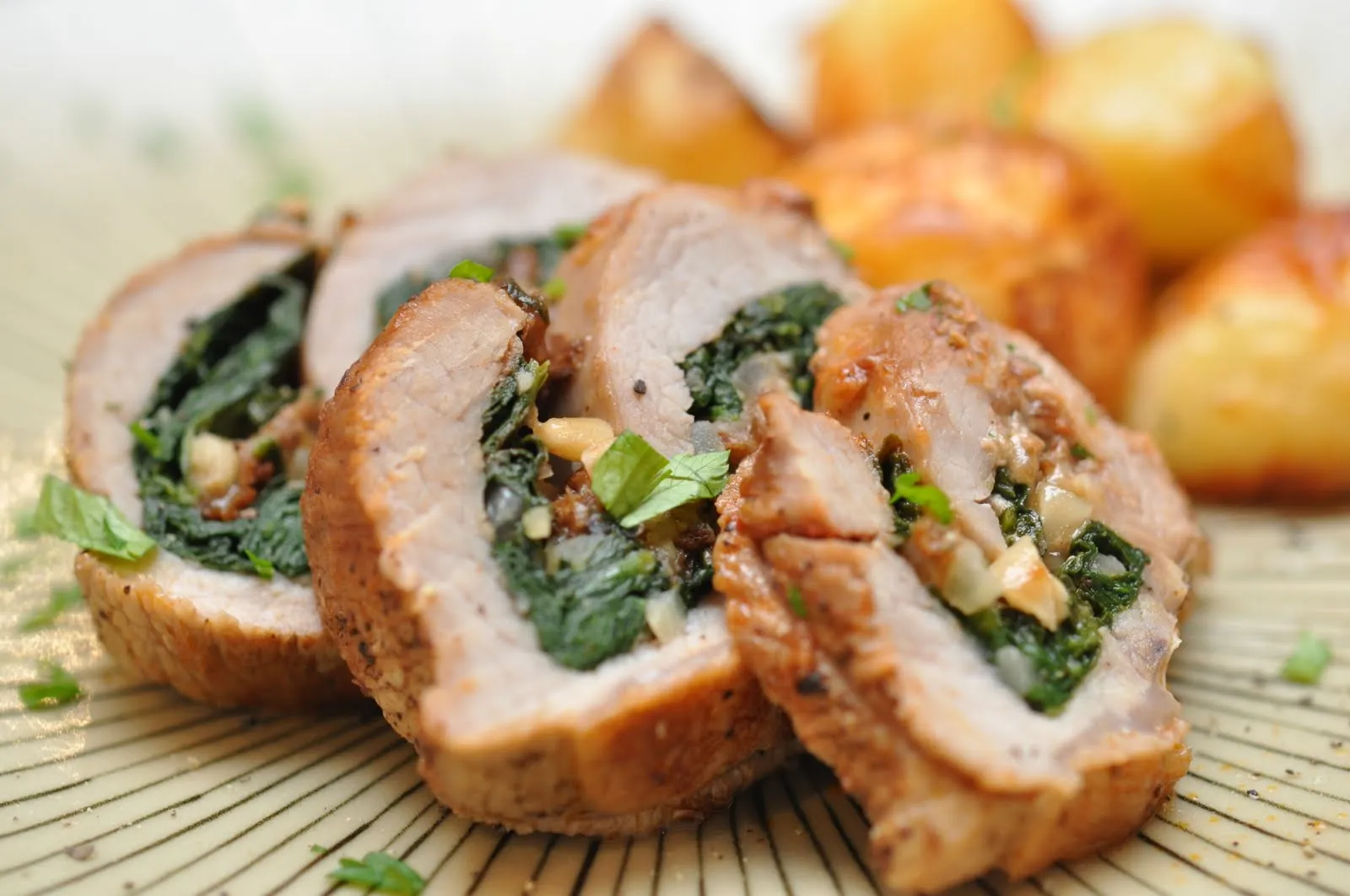 Savory Steamed Veal Roll