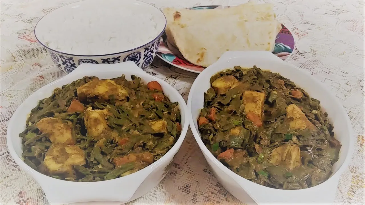 Scalloped Eddoes in Coconut Milk