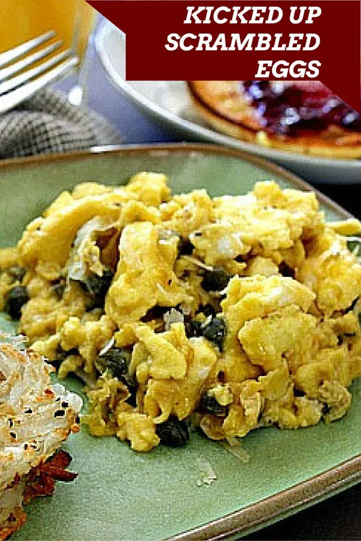 Scrambled Eggs with Rosemary and Capers