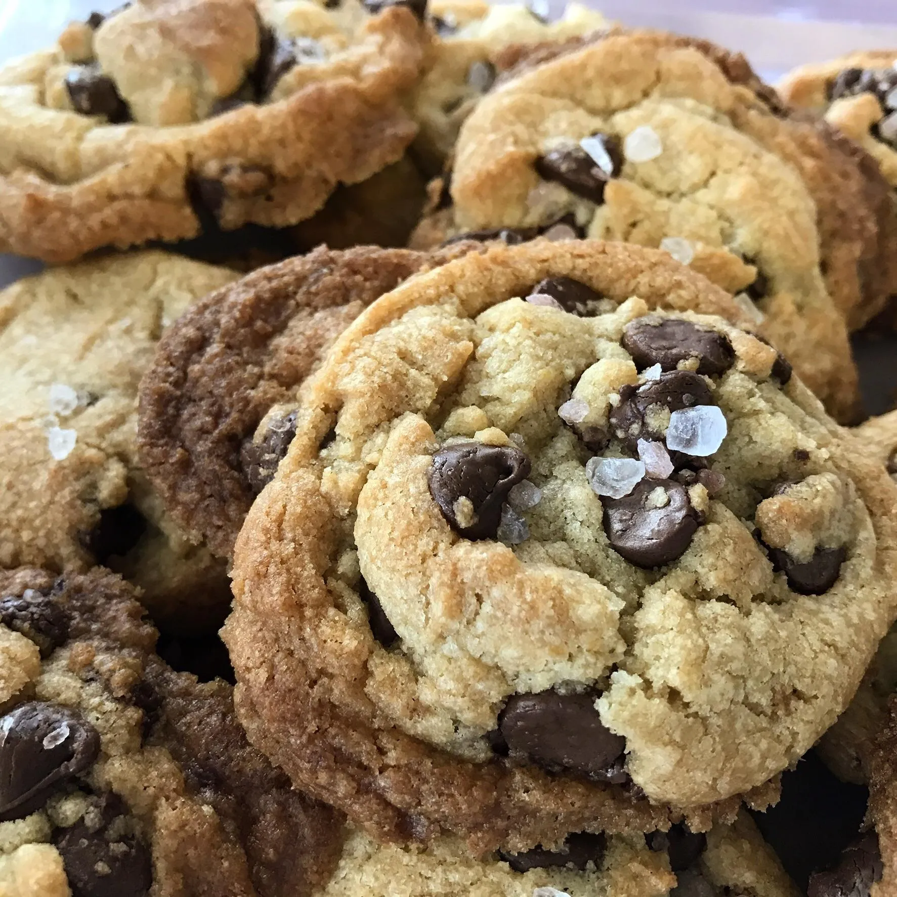 Sea Salt Brown Butter Chocolate Chip Cookies