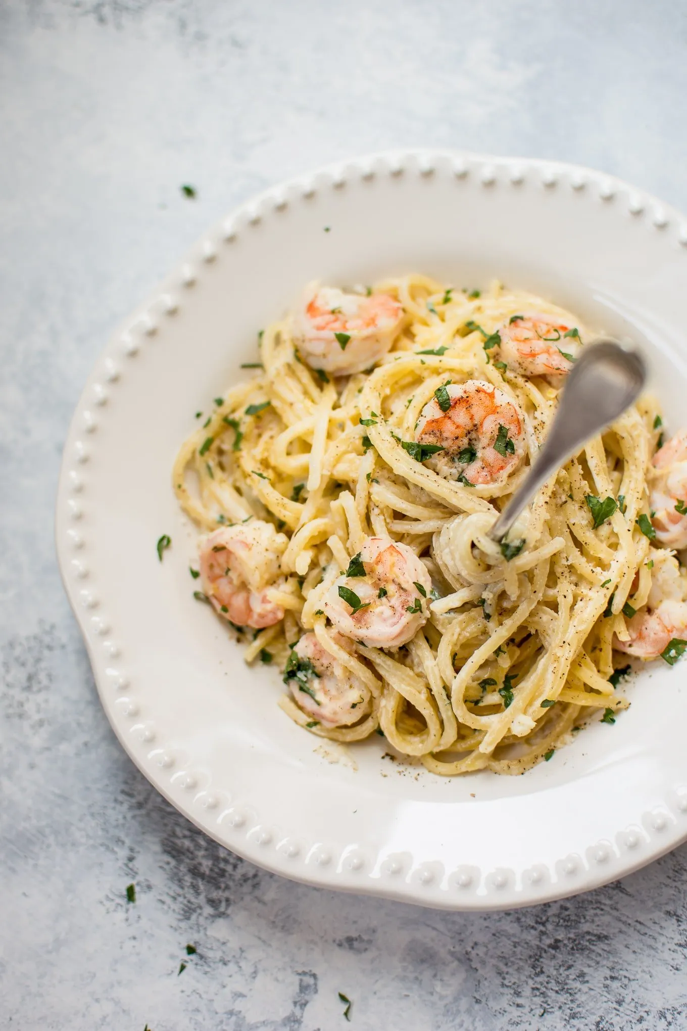 Seafood Pasta with Lemon Crumbs