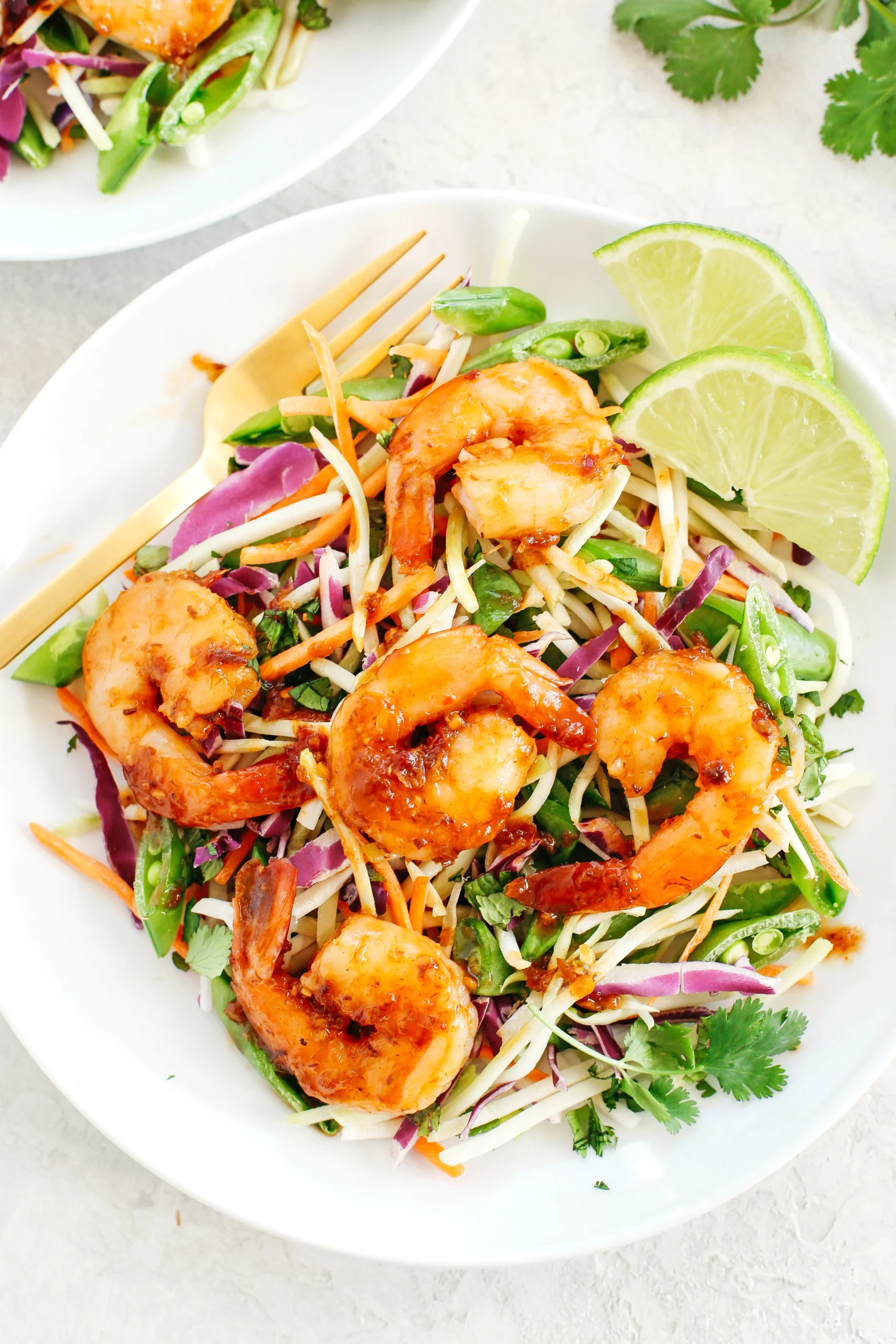 Seafood with Ginger Lime Dressing