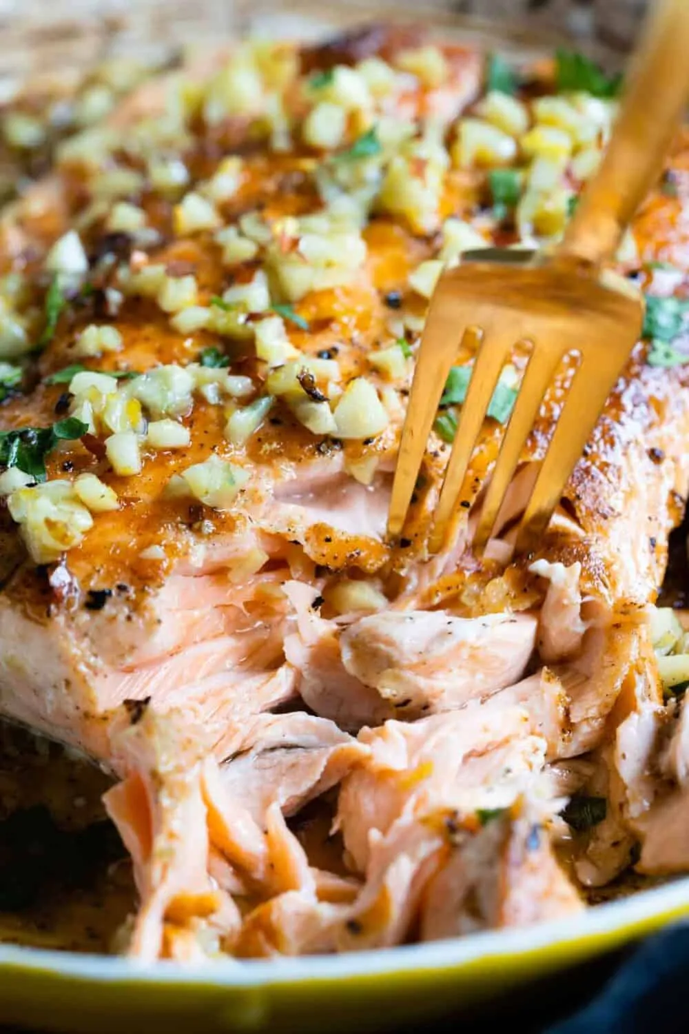 Seared Salmon with Whisky Dip