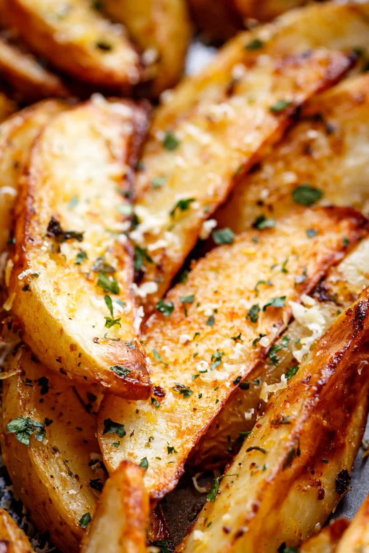 Seasoned Oven Baked Potato Wedges