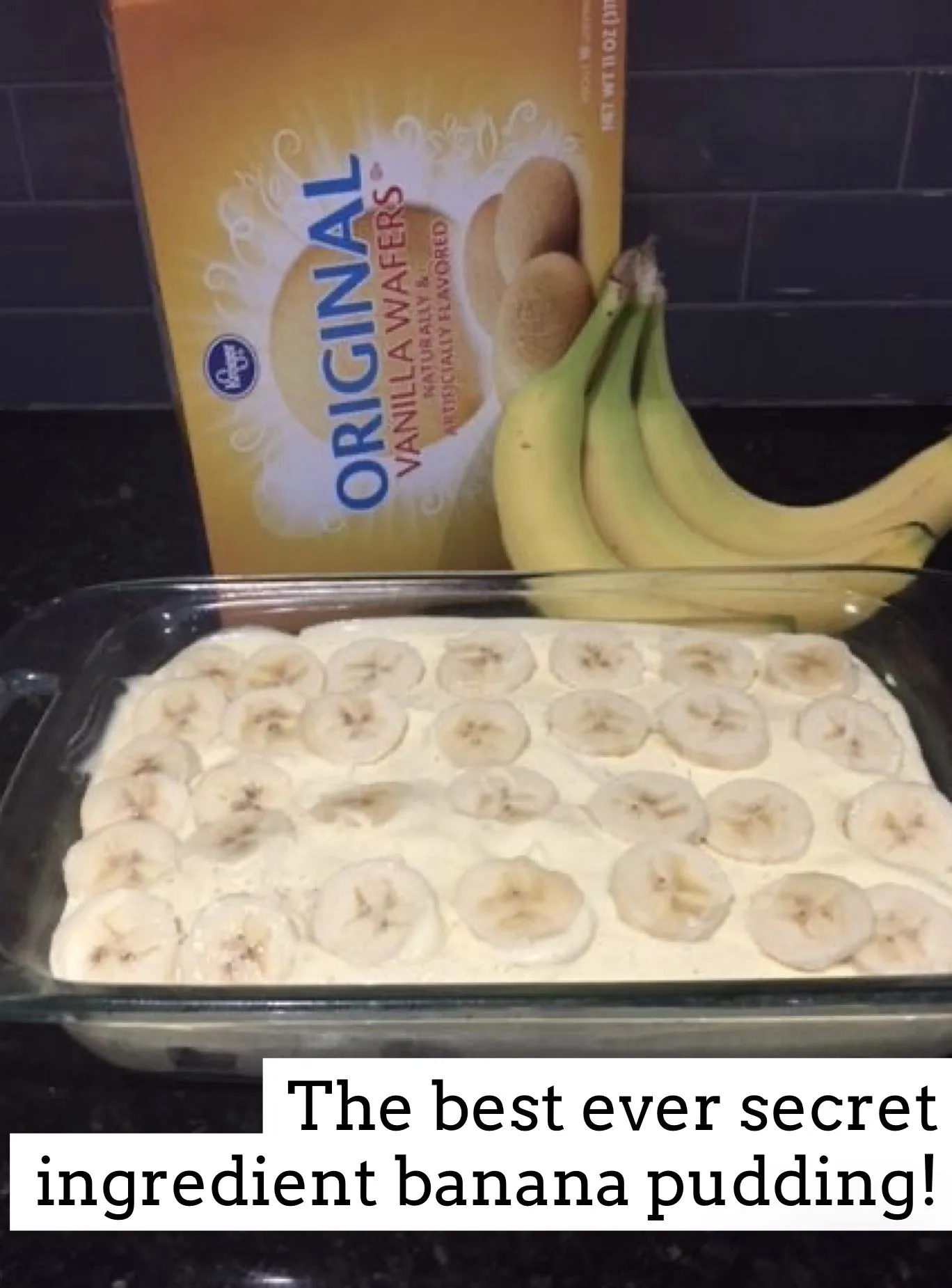 Secret Ingredient Banana Pudding
