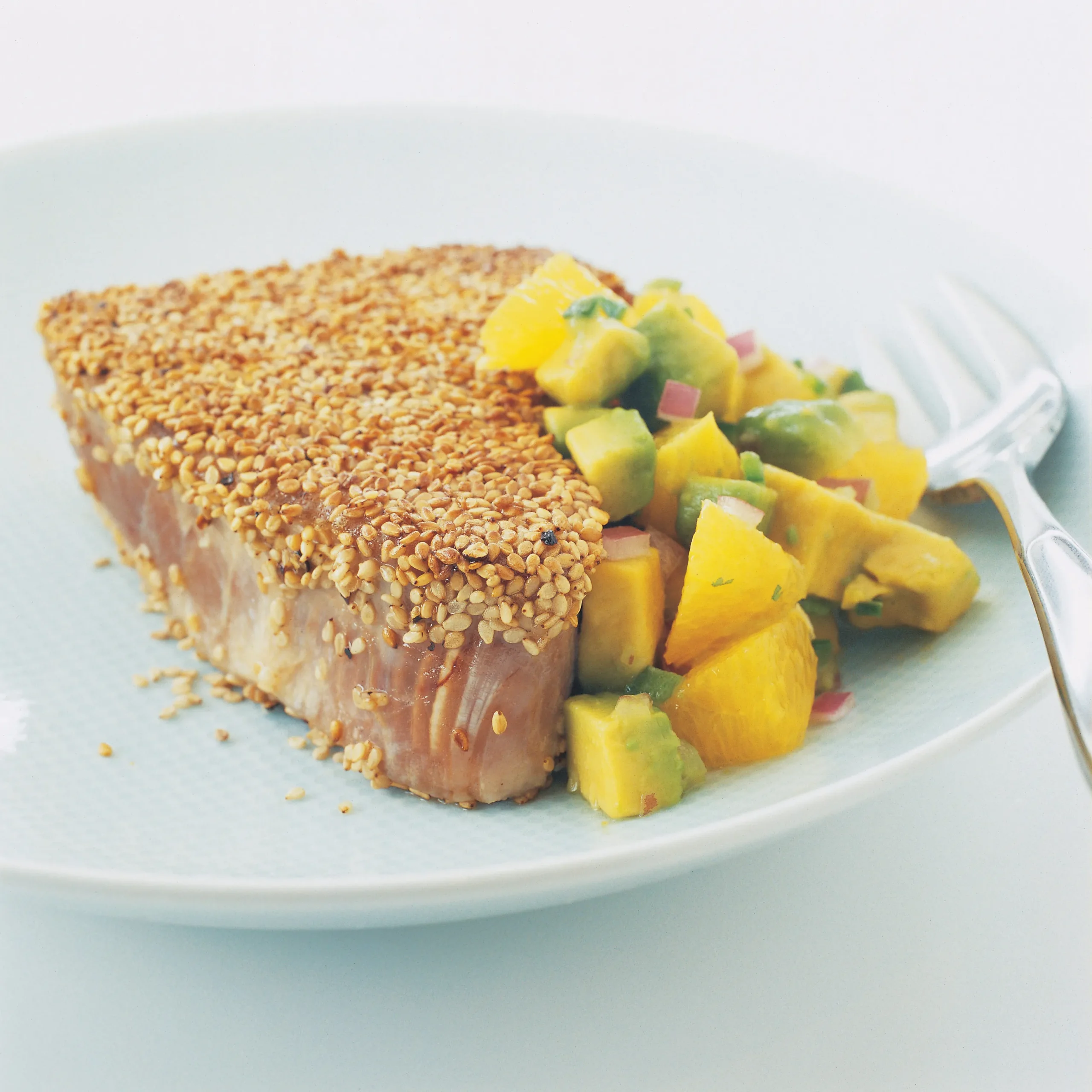 Sesame Crusted Tuna Steaks