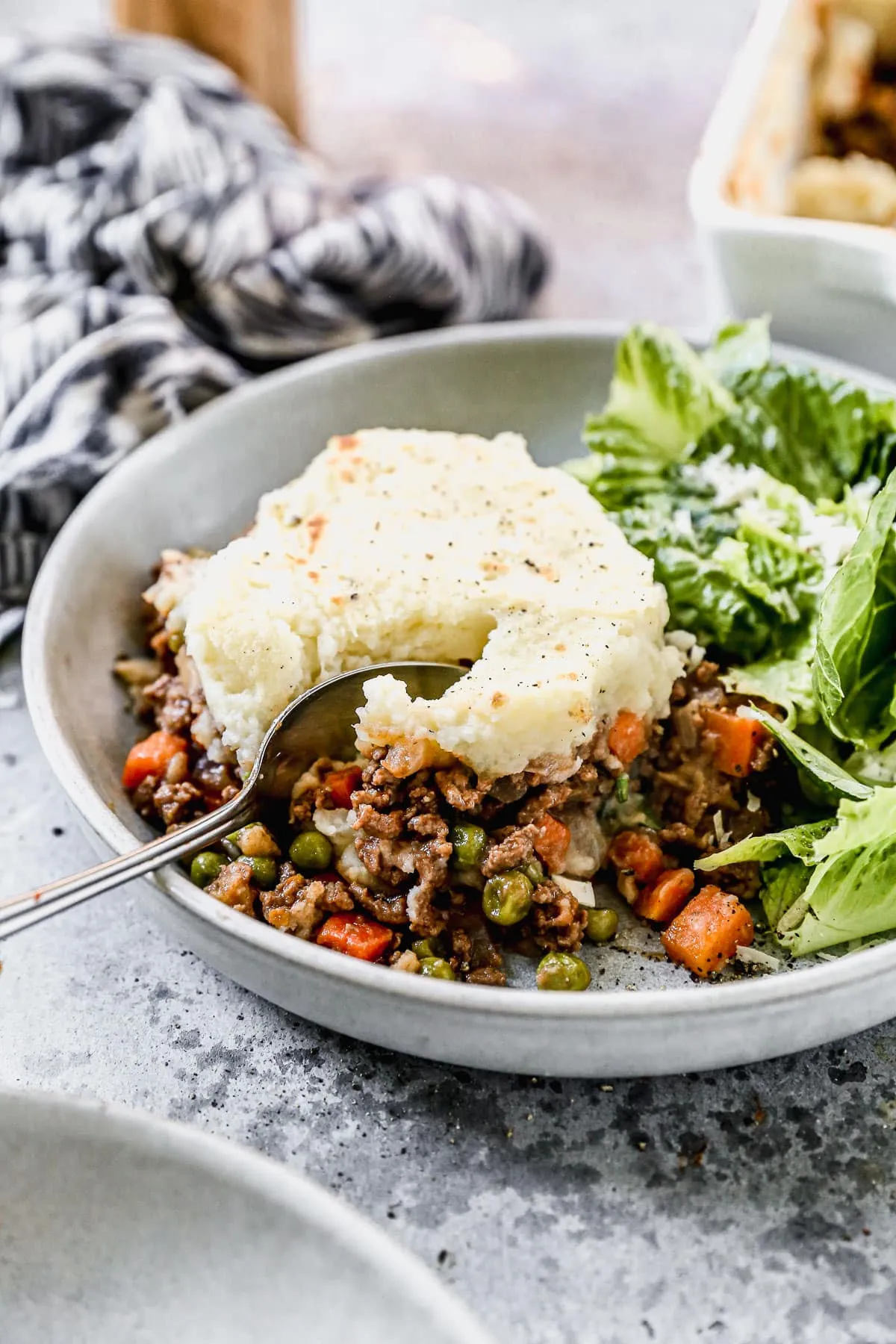 Shepherd's Pie with Carrots and Chives
