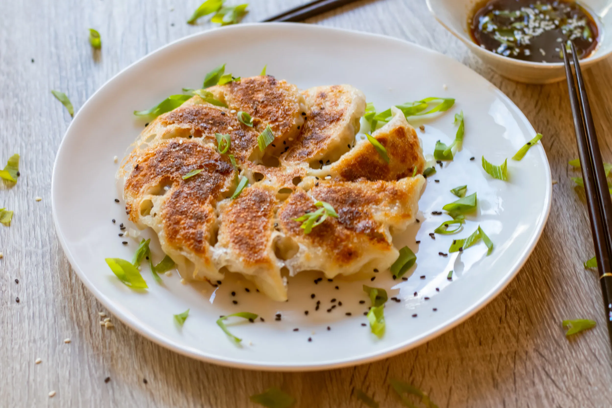 Shiitake Napa Cabbage Gyoza
