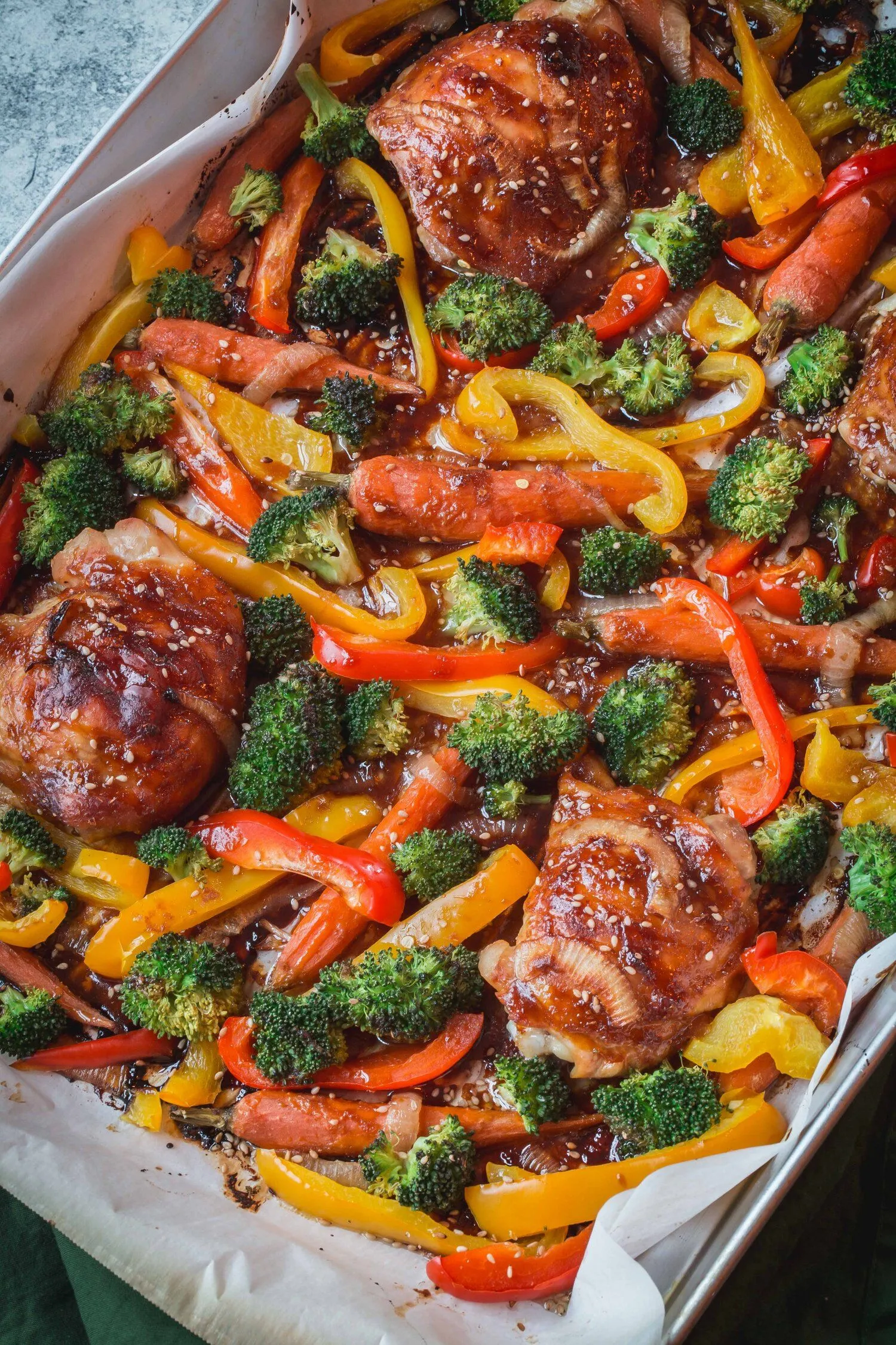Shredded Teriyaki Dinner (Low Carb, Paleo)