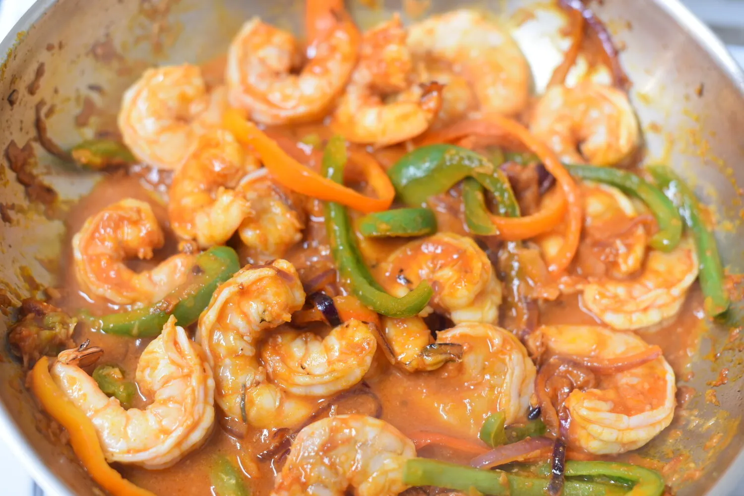 Shrimp Creole (Camarones a la Criolla)
