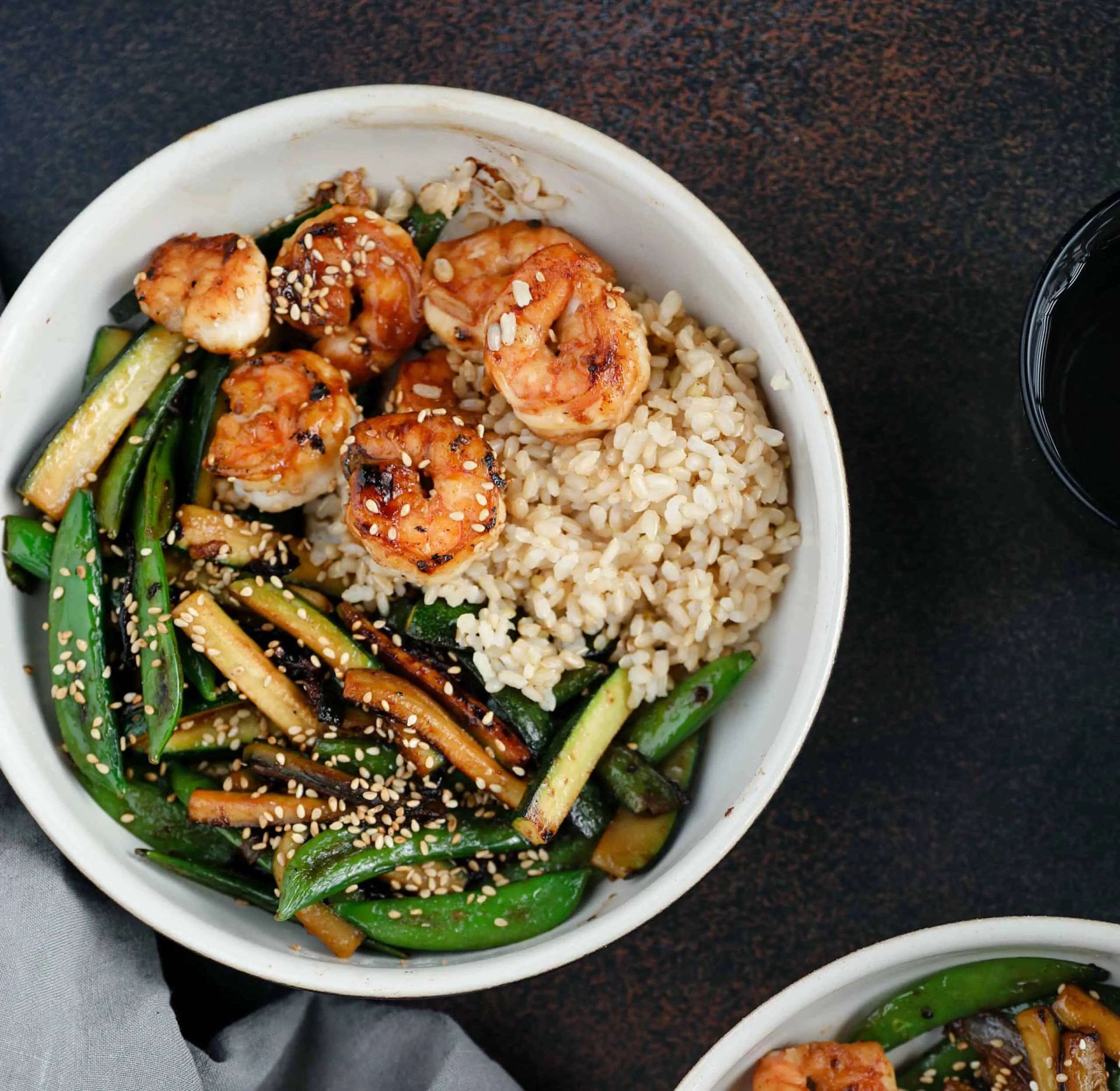 Shrimp Snow Pea Stir Fry