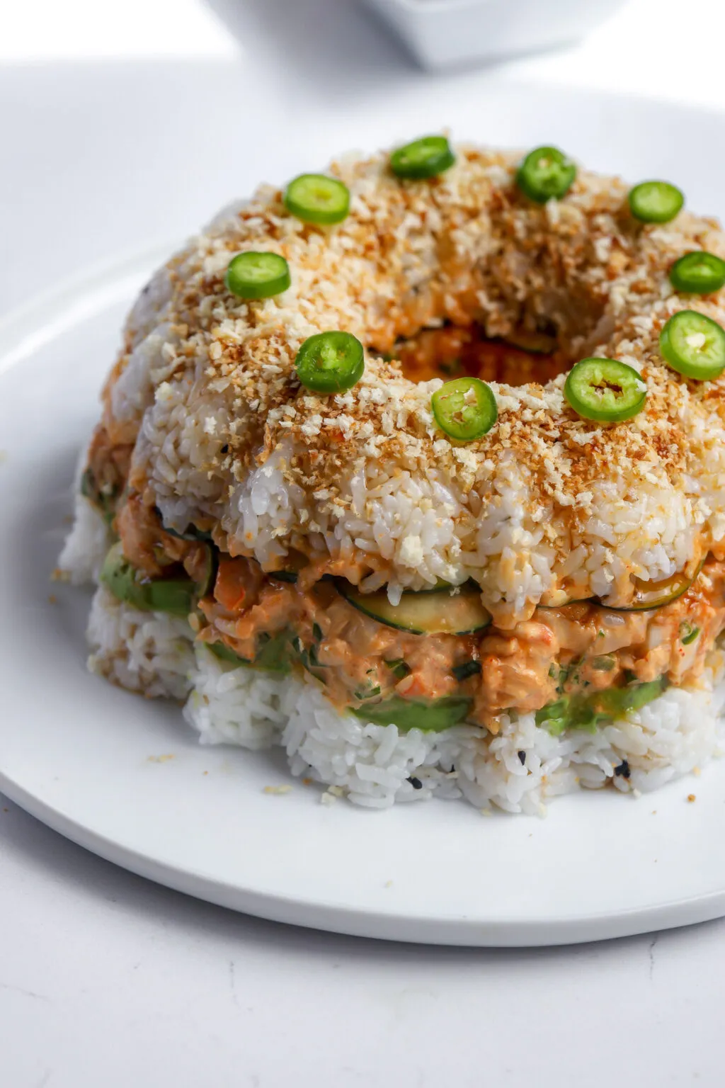 Shrimp Sushi Bundt Cake