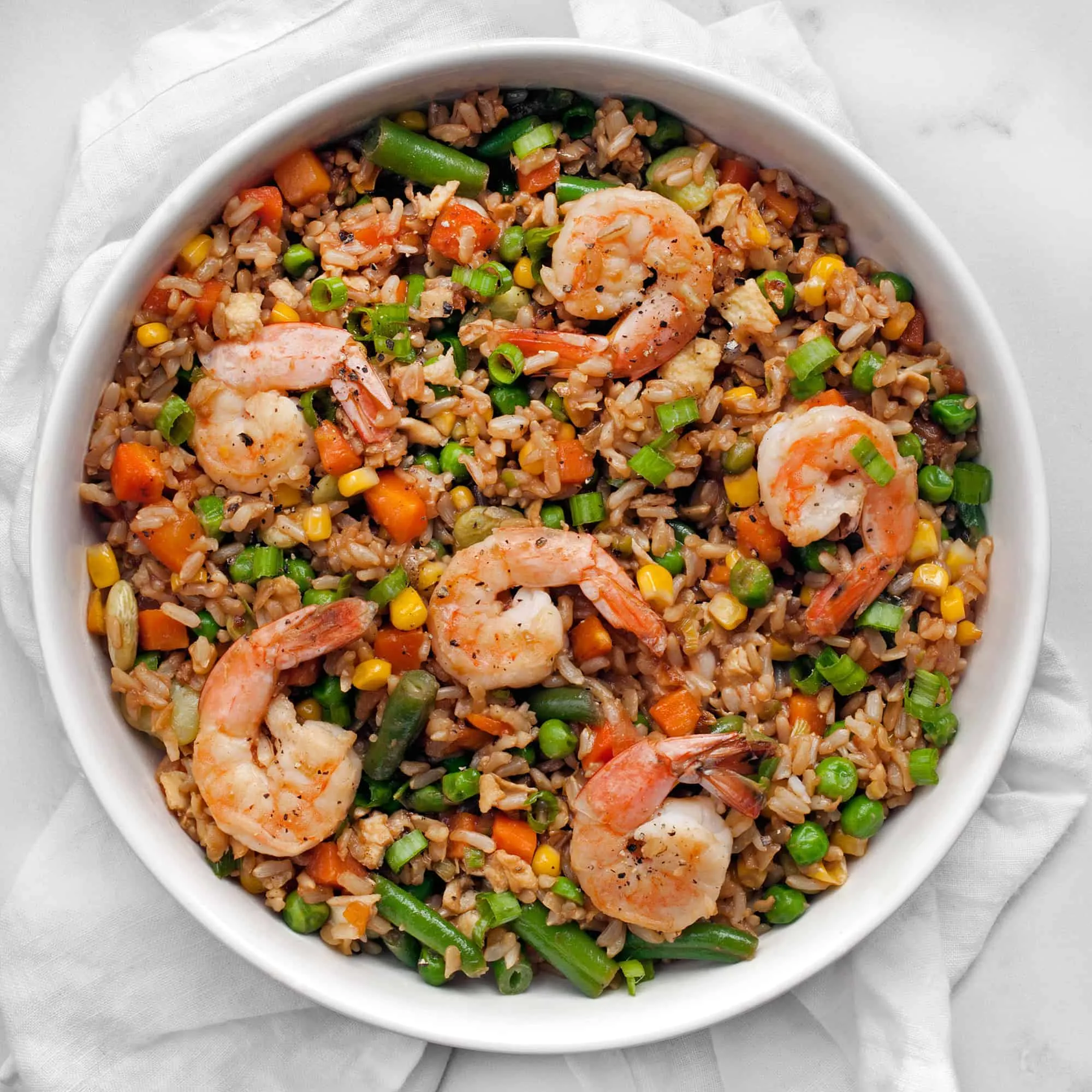 Shrimp Vegetable Fried Rice