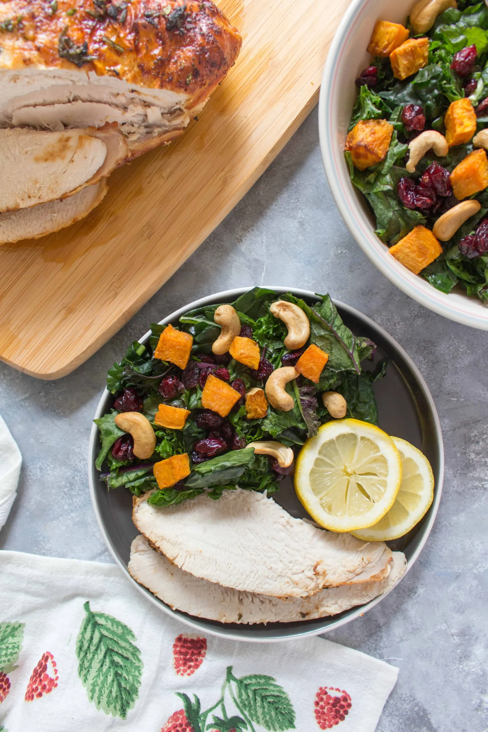 Simple Airfryer Turkey Dinner