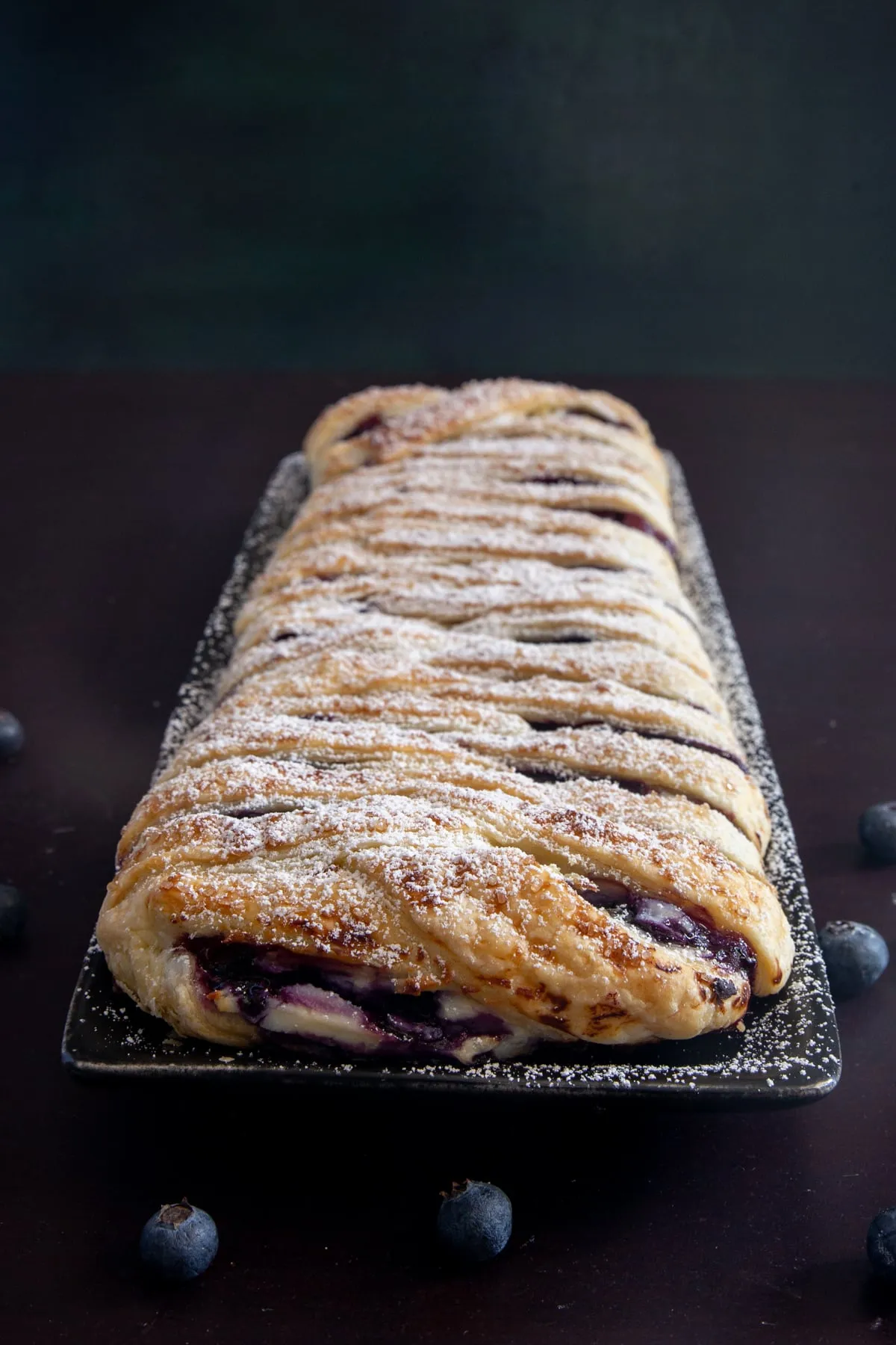 Simple Italian Ricotta Cheese Strudel