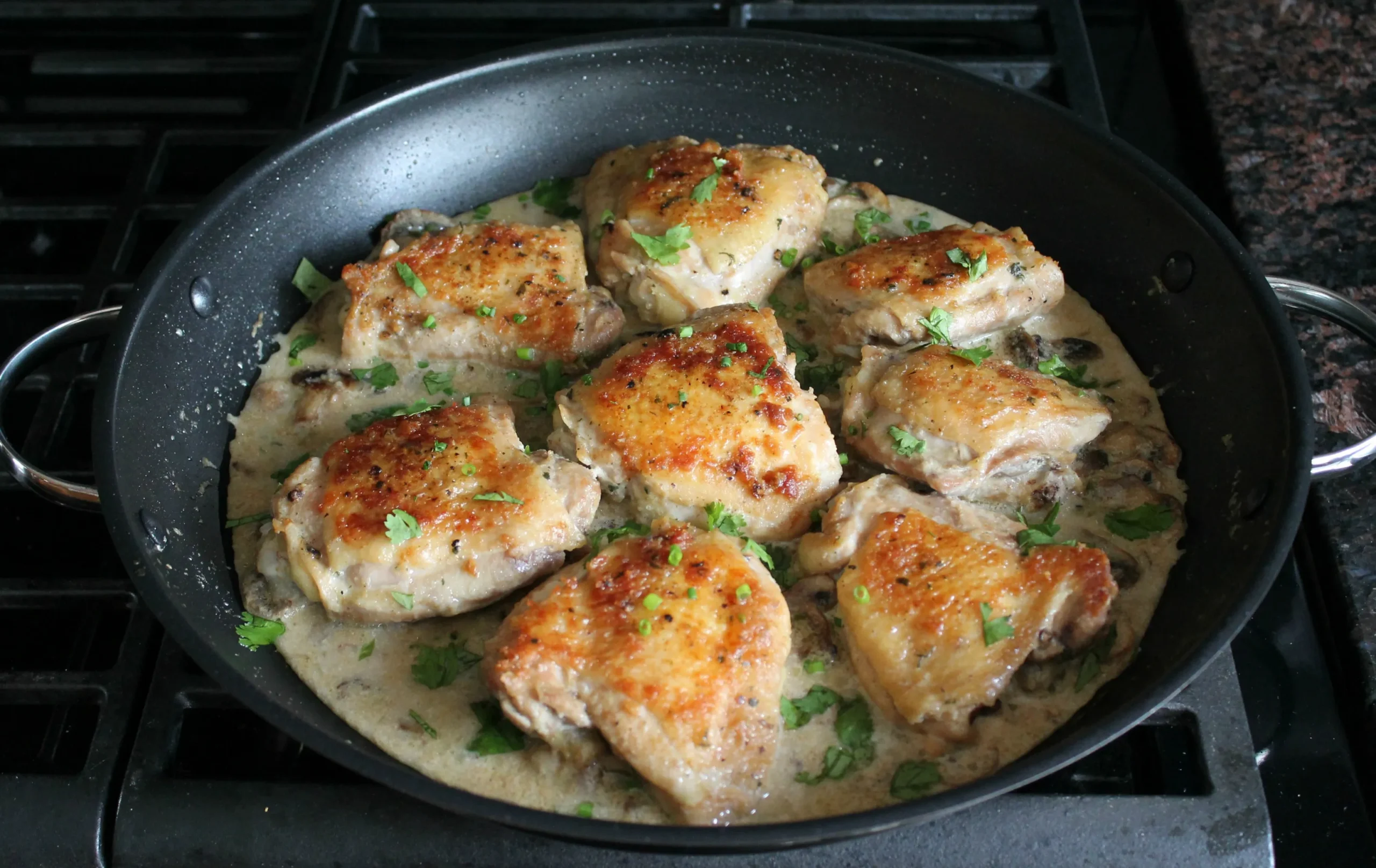 Simple Pan Fried Chicken