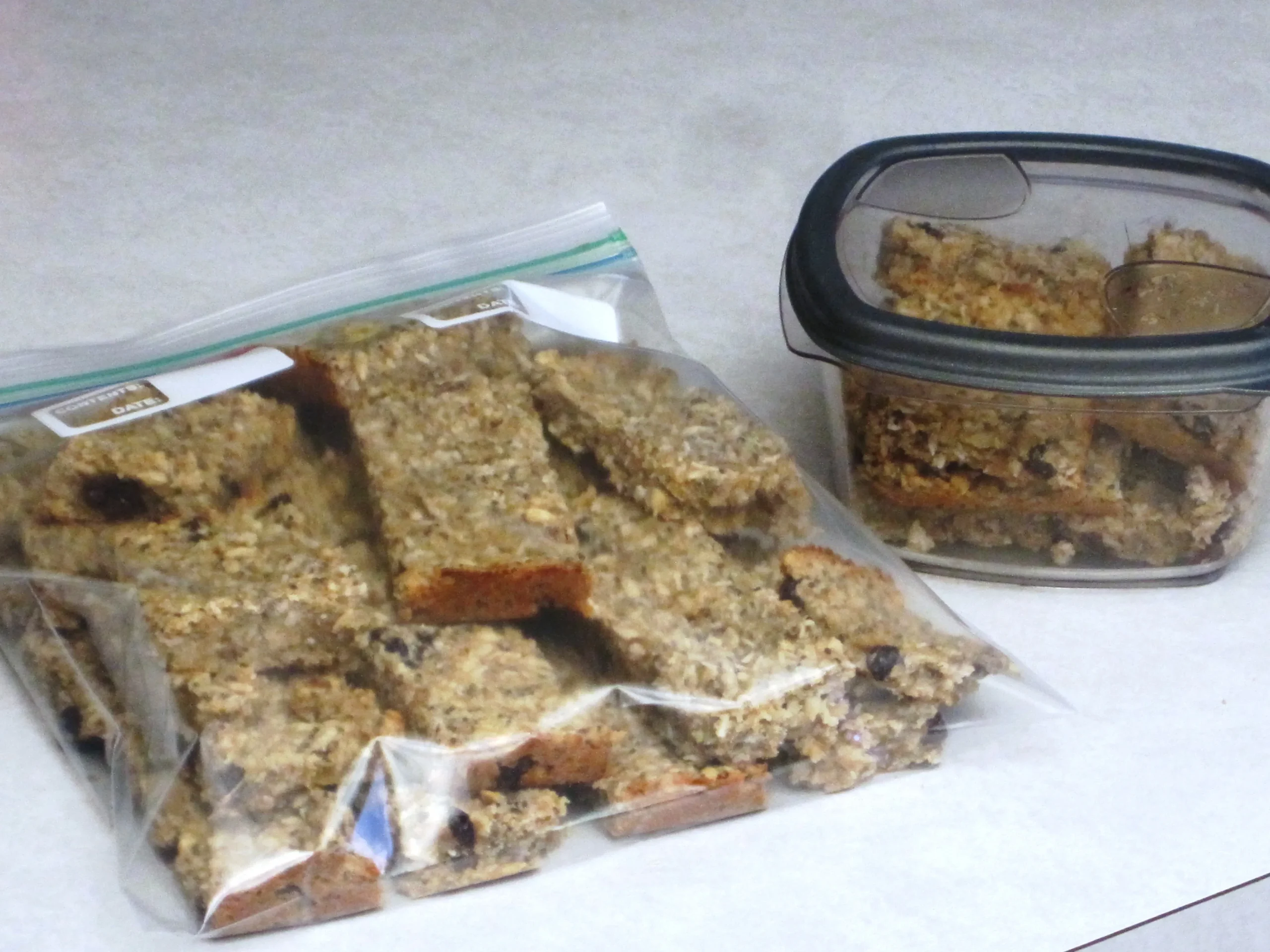 Simple Soaked Granola Bars