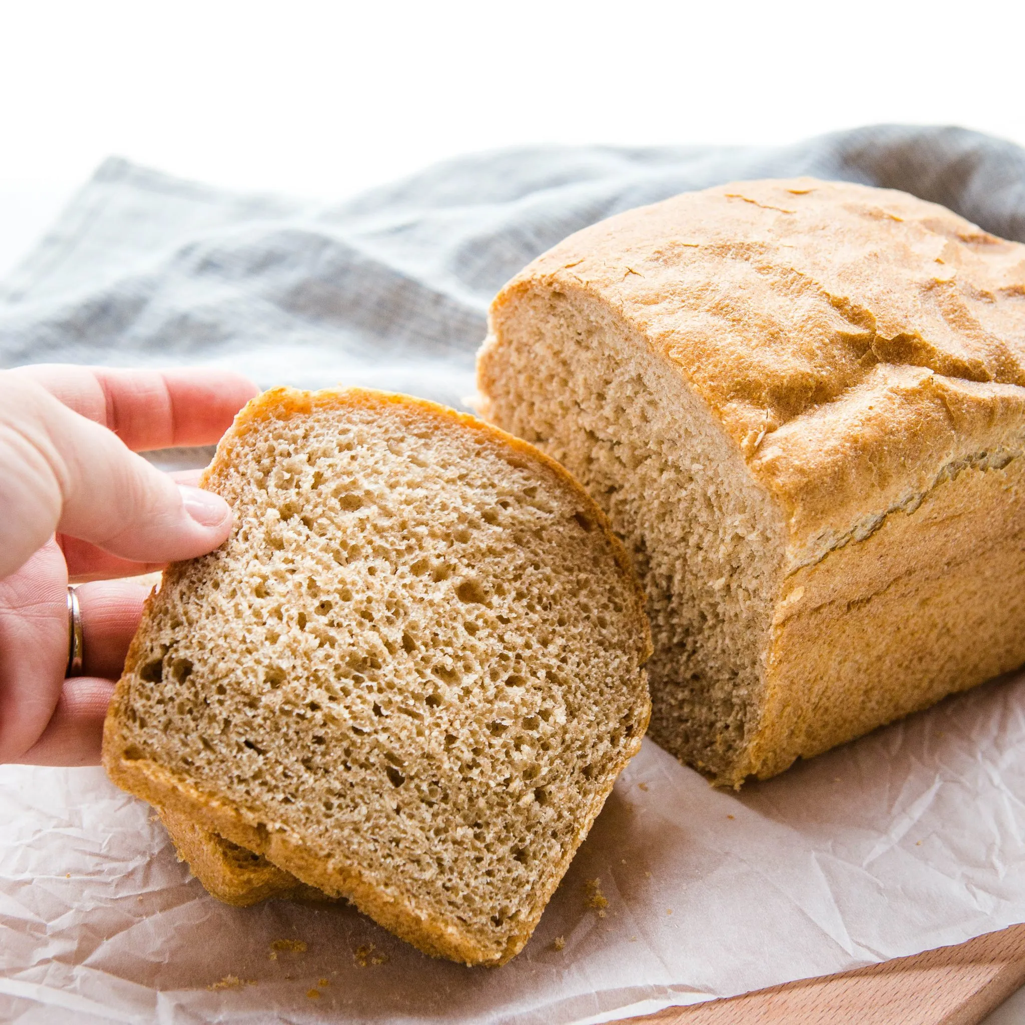 Simple Whole Wheat Bread