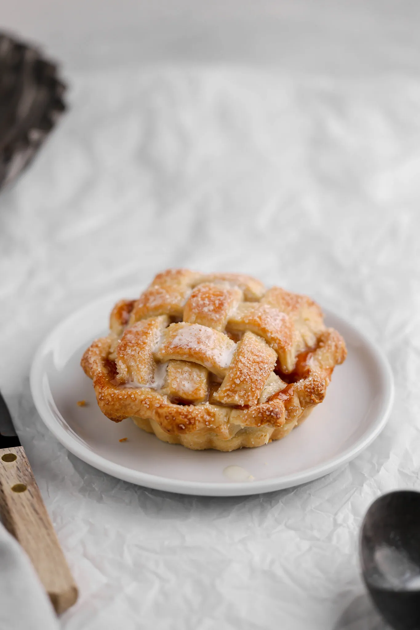 Single Serving Skinny Apple Pie
