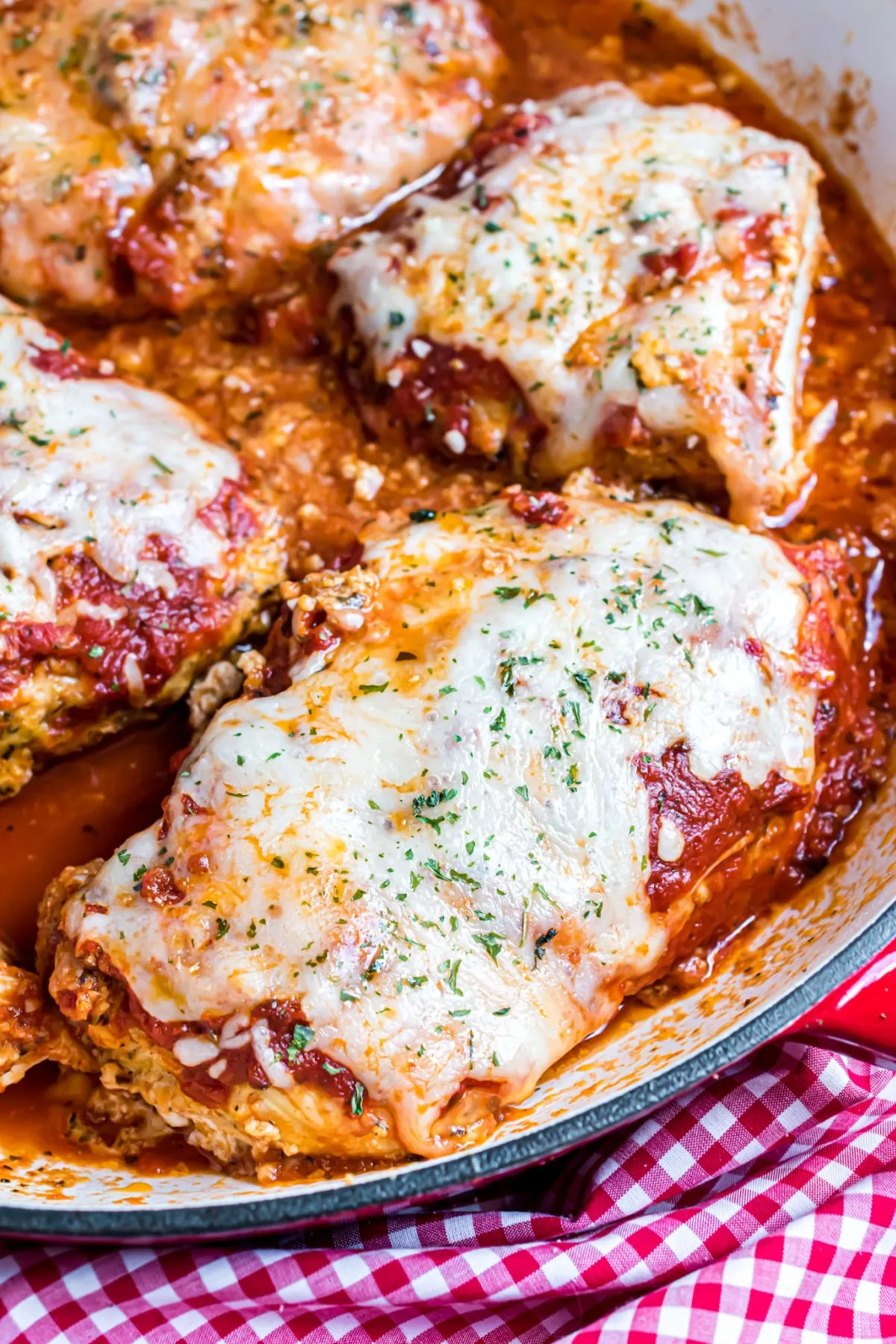 Skillet Chicken Parmesan Gluten Free