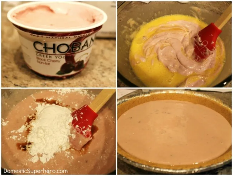 Skinny Black Cherry Cheesecake