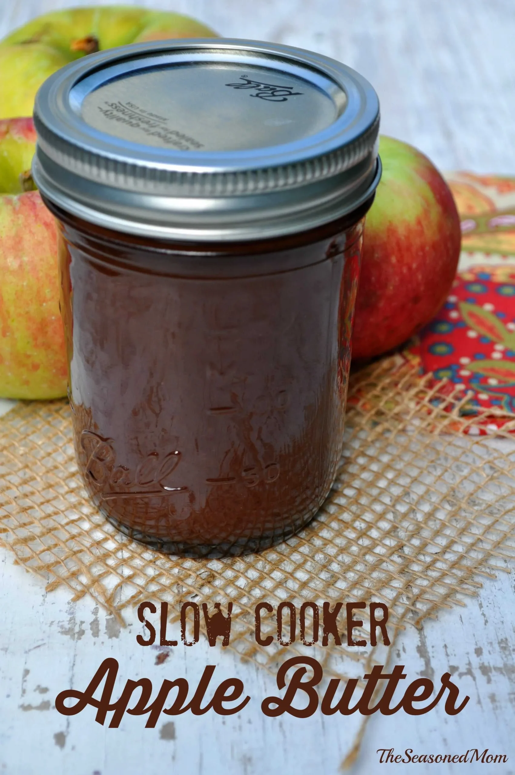 Slow Cooker Apple Butter for Canning