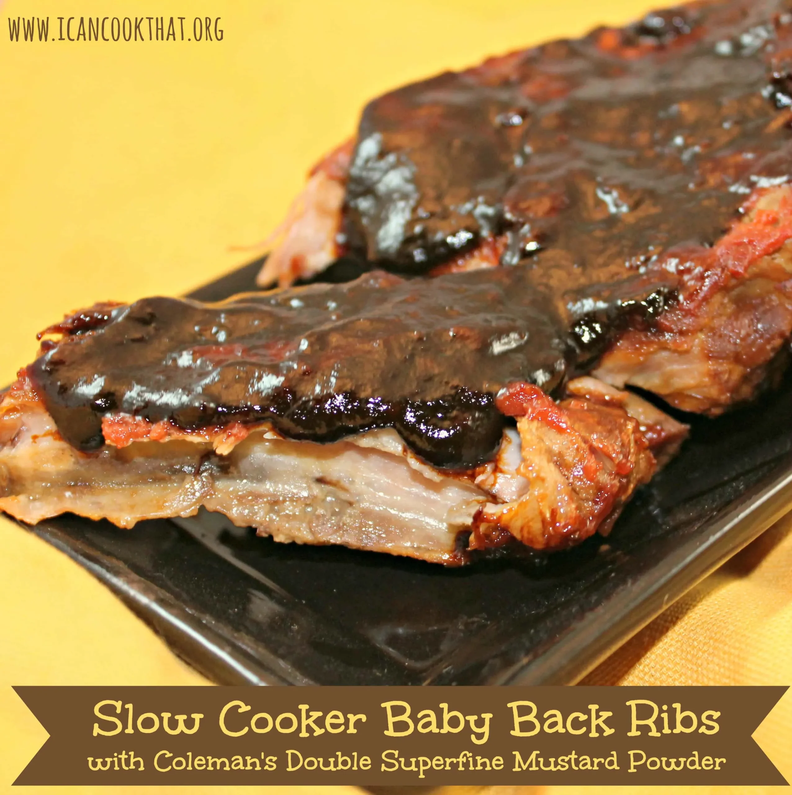 Slow Cooker Baby Back Ribs