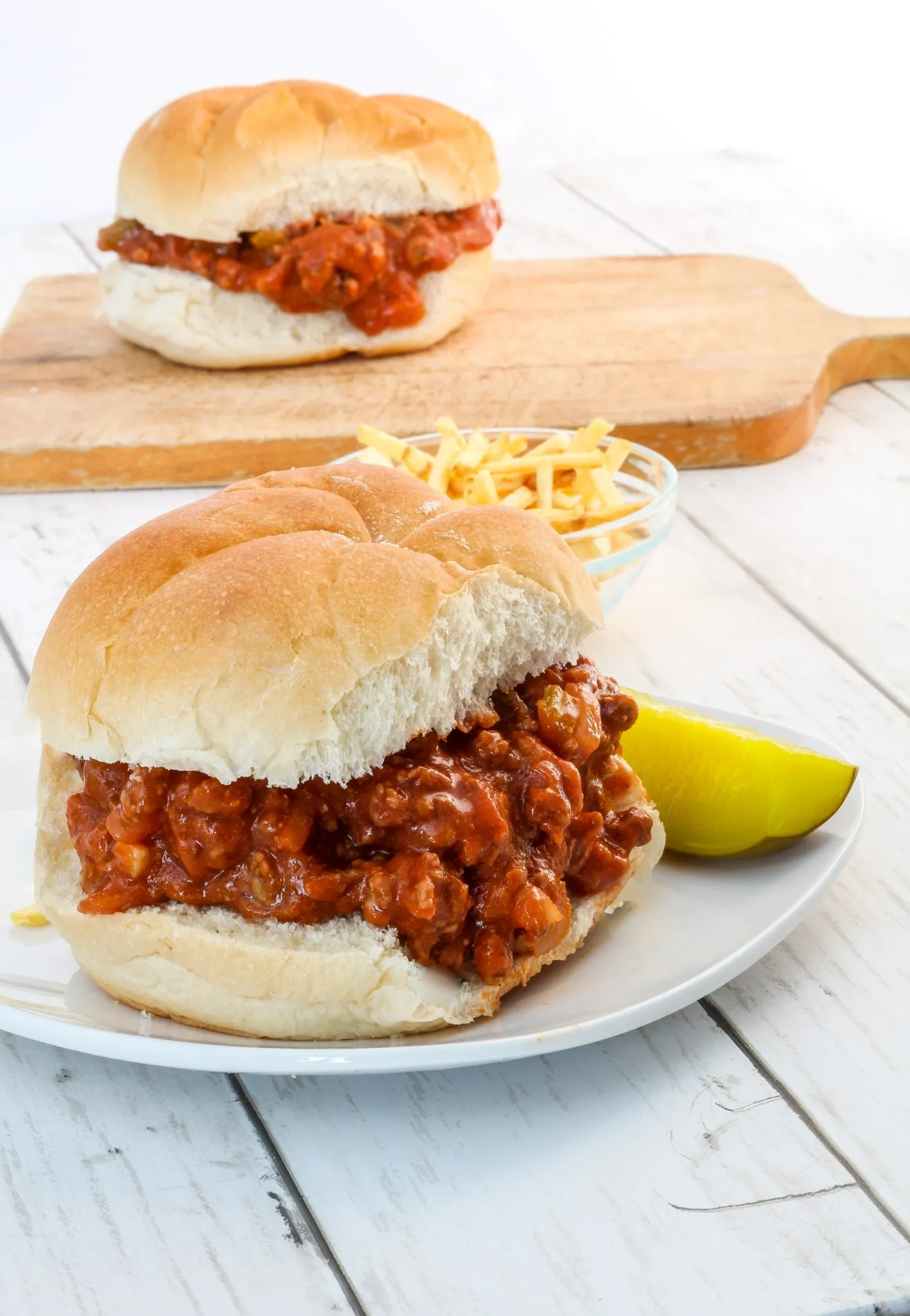 Slow Cooker Beef Bean Sloppy Joes