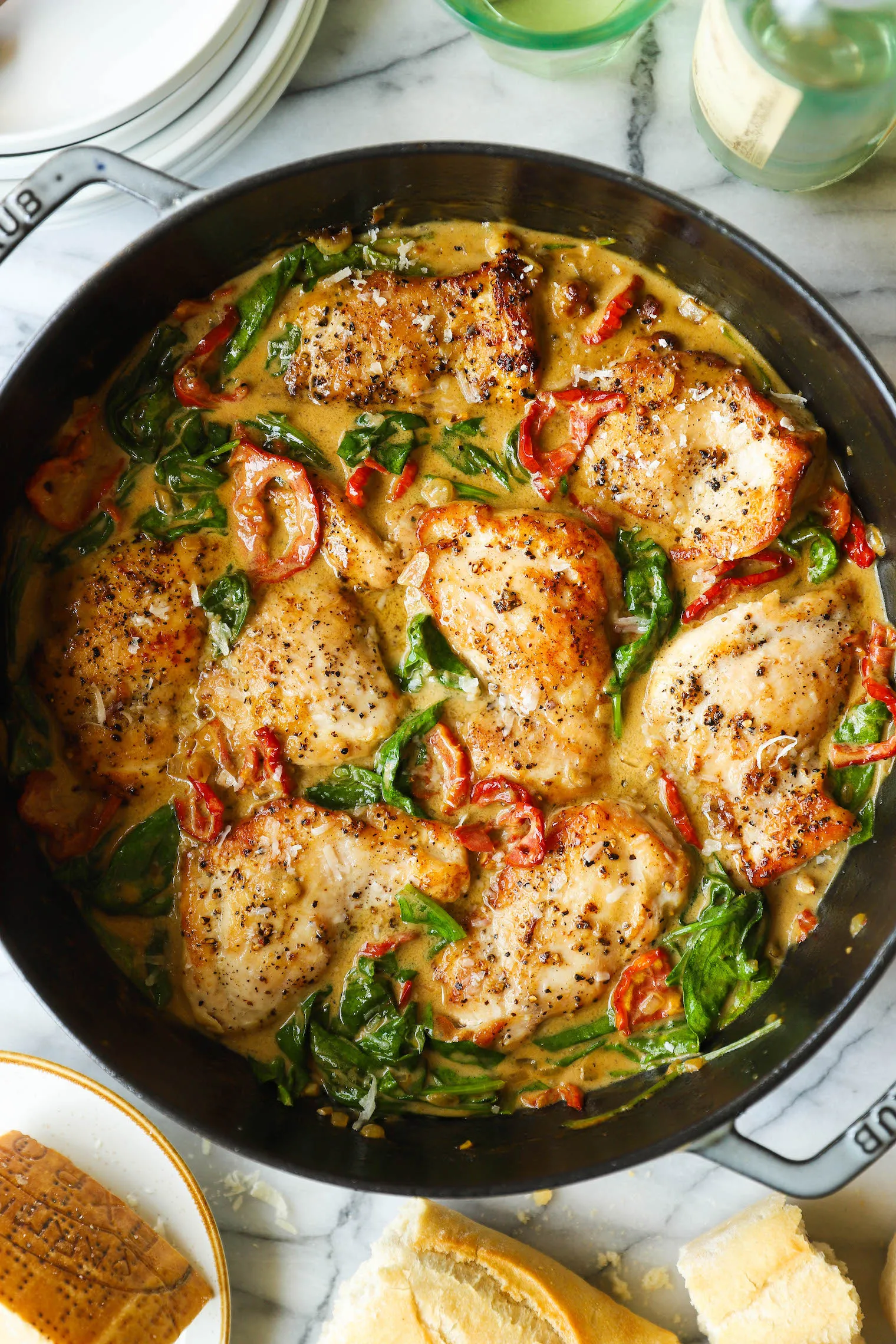 Slow Cooker Chicken Legs with Sun Dried Tomatoes