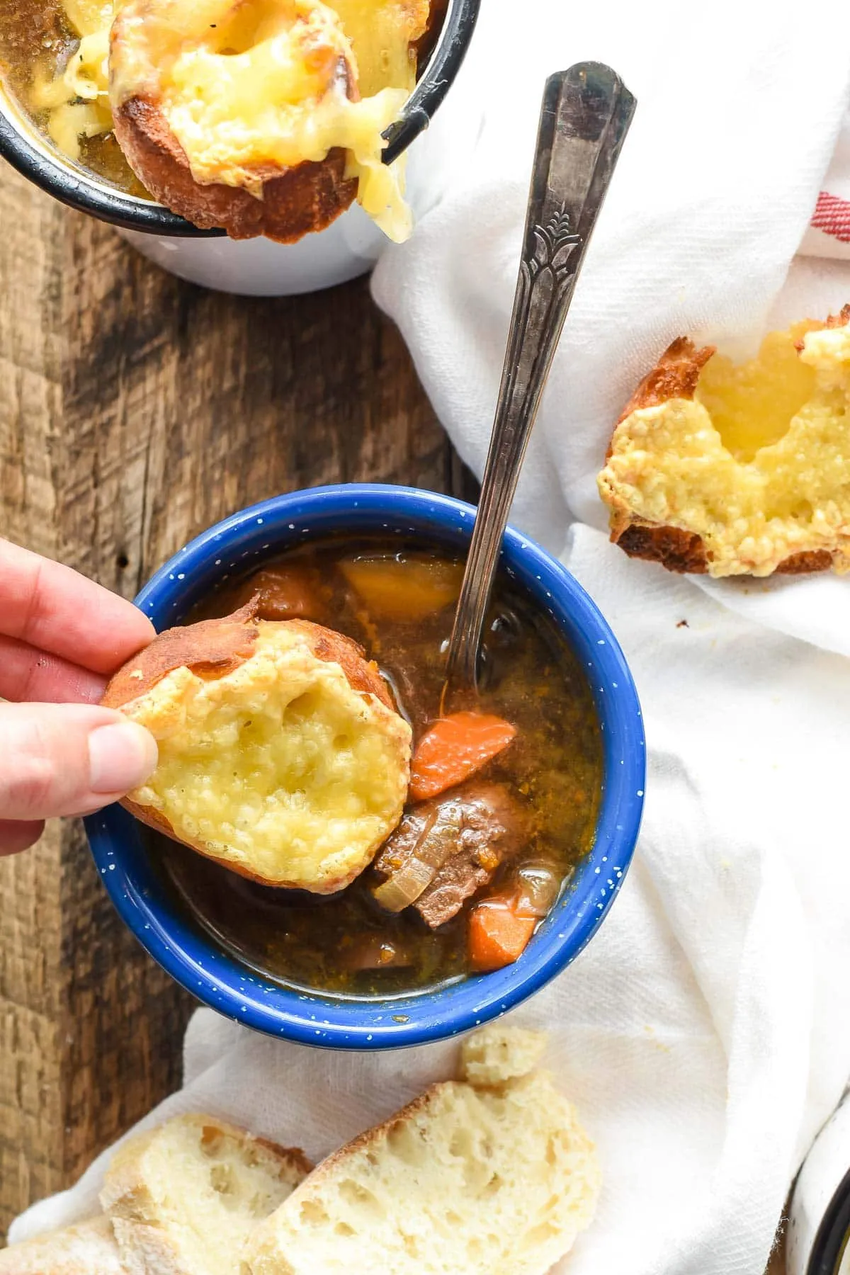 Slow Cooker French Onion Beef Stew
