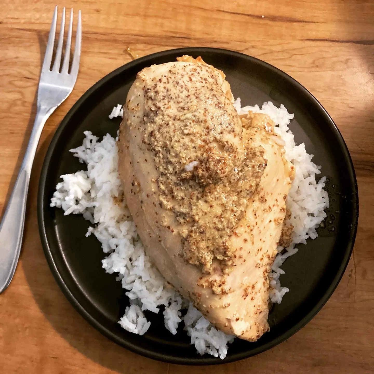 Slow Cooker Maple Mustard Chicken