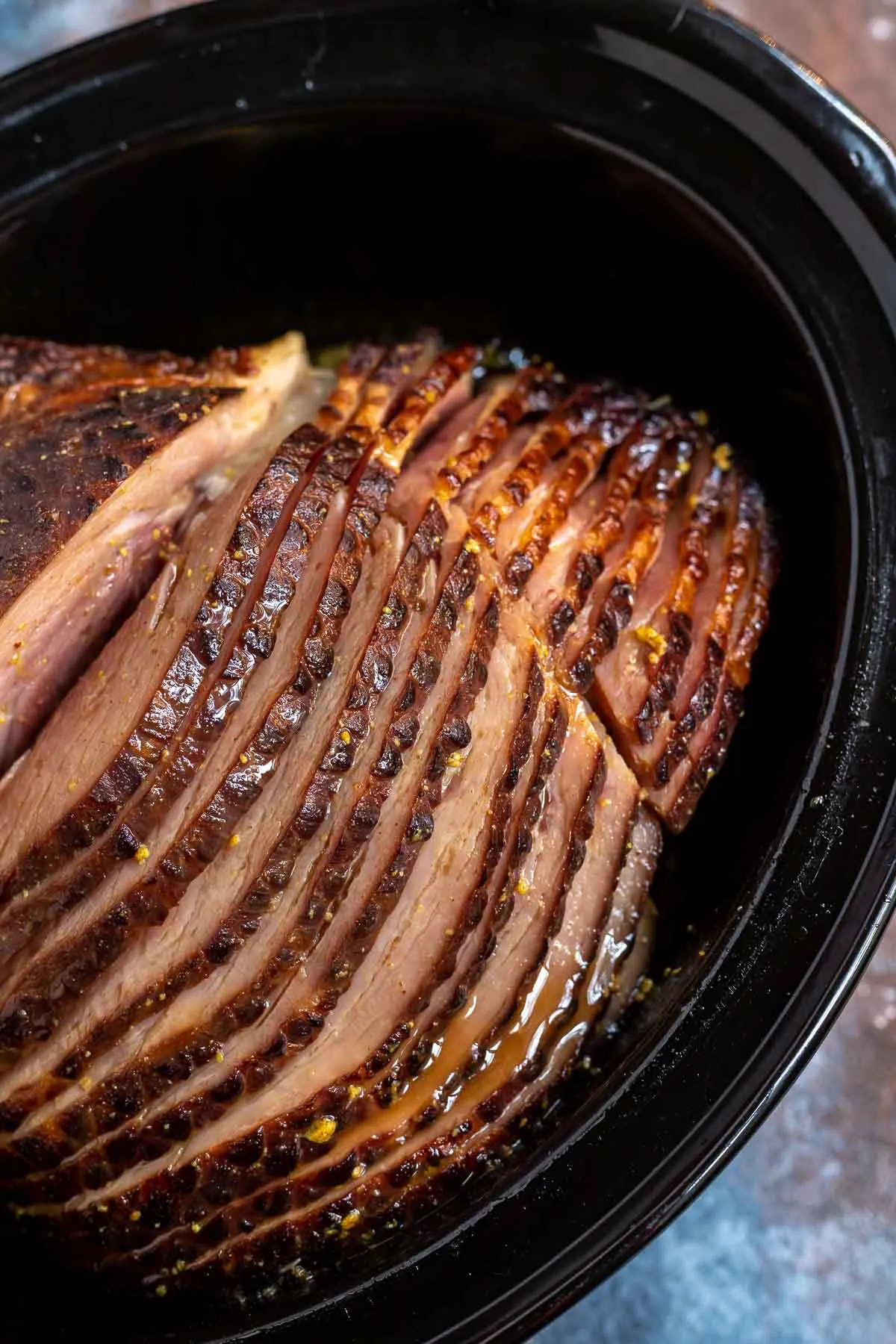 Slow Cooker Orange Honey Ham