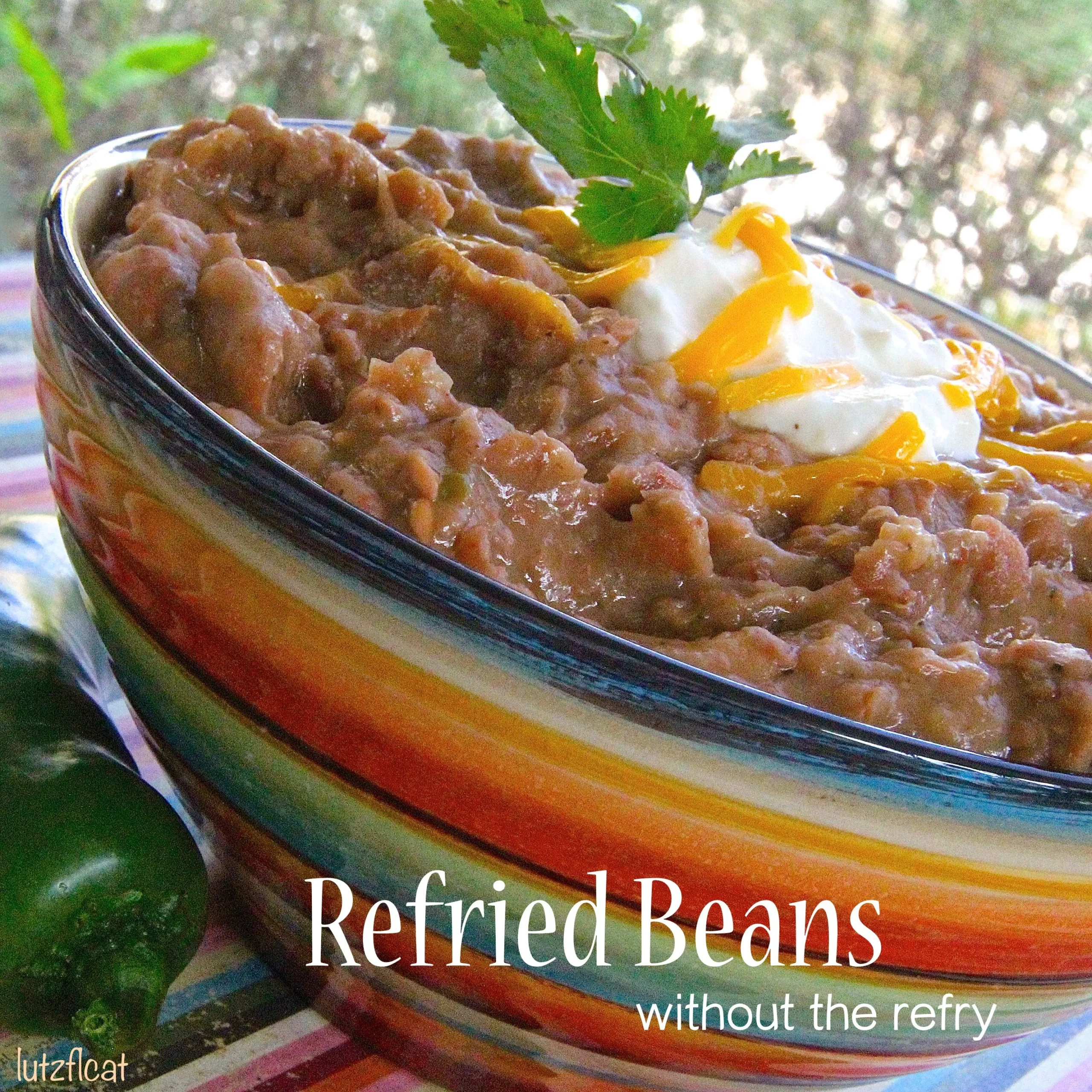 Slow Cooker Refried Beans Without Refry