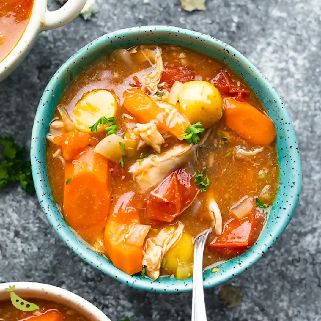 Slow Cooker Tuscan Chicken Stew