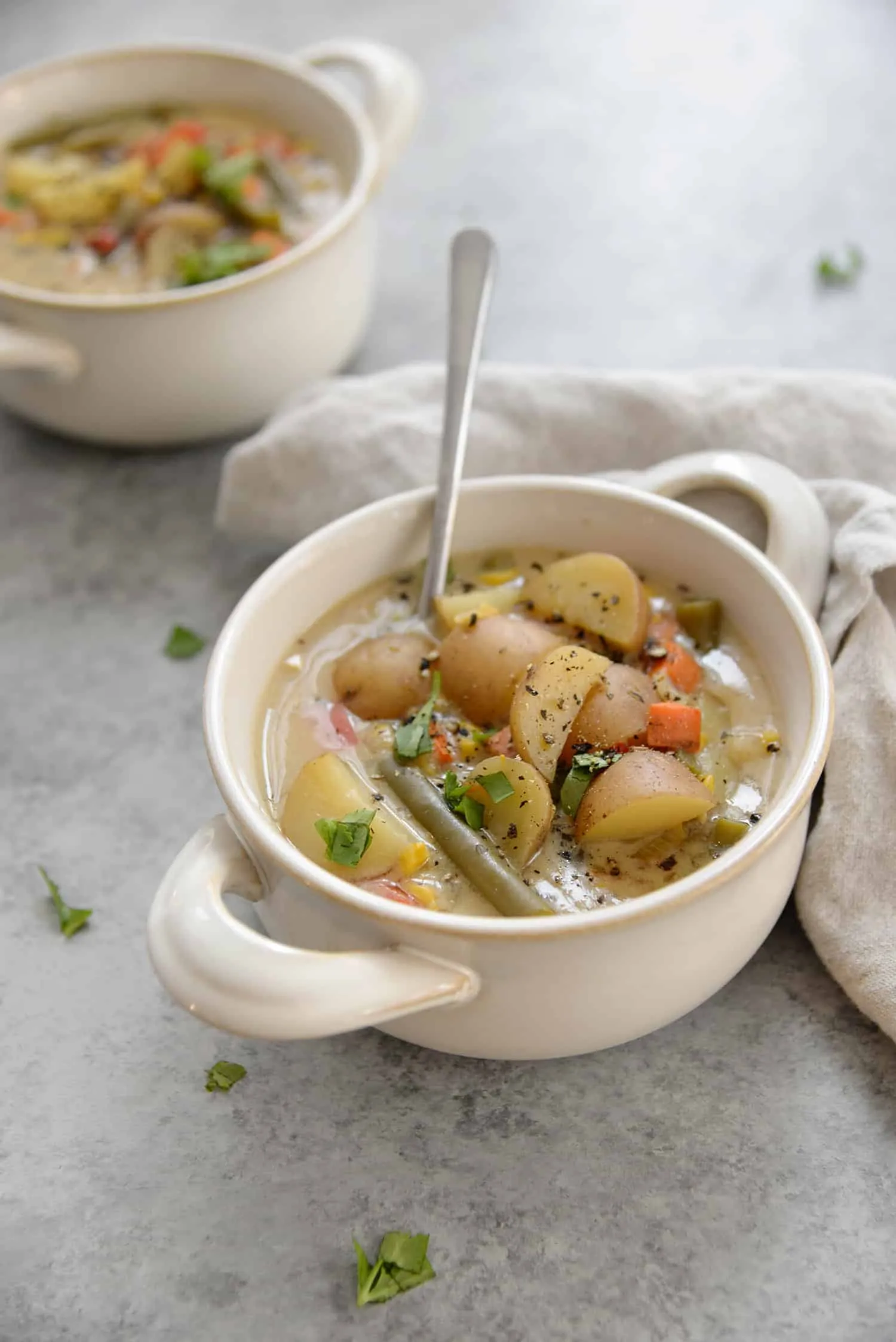 Slow Cooker Vegetable Chowder