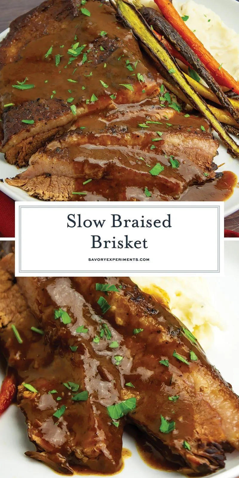 Slow Roasted Red Wine Beef Brisket