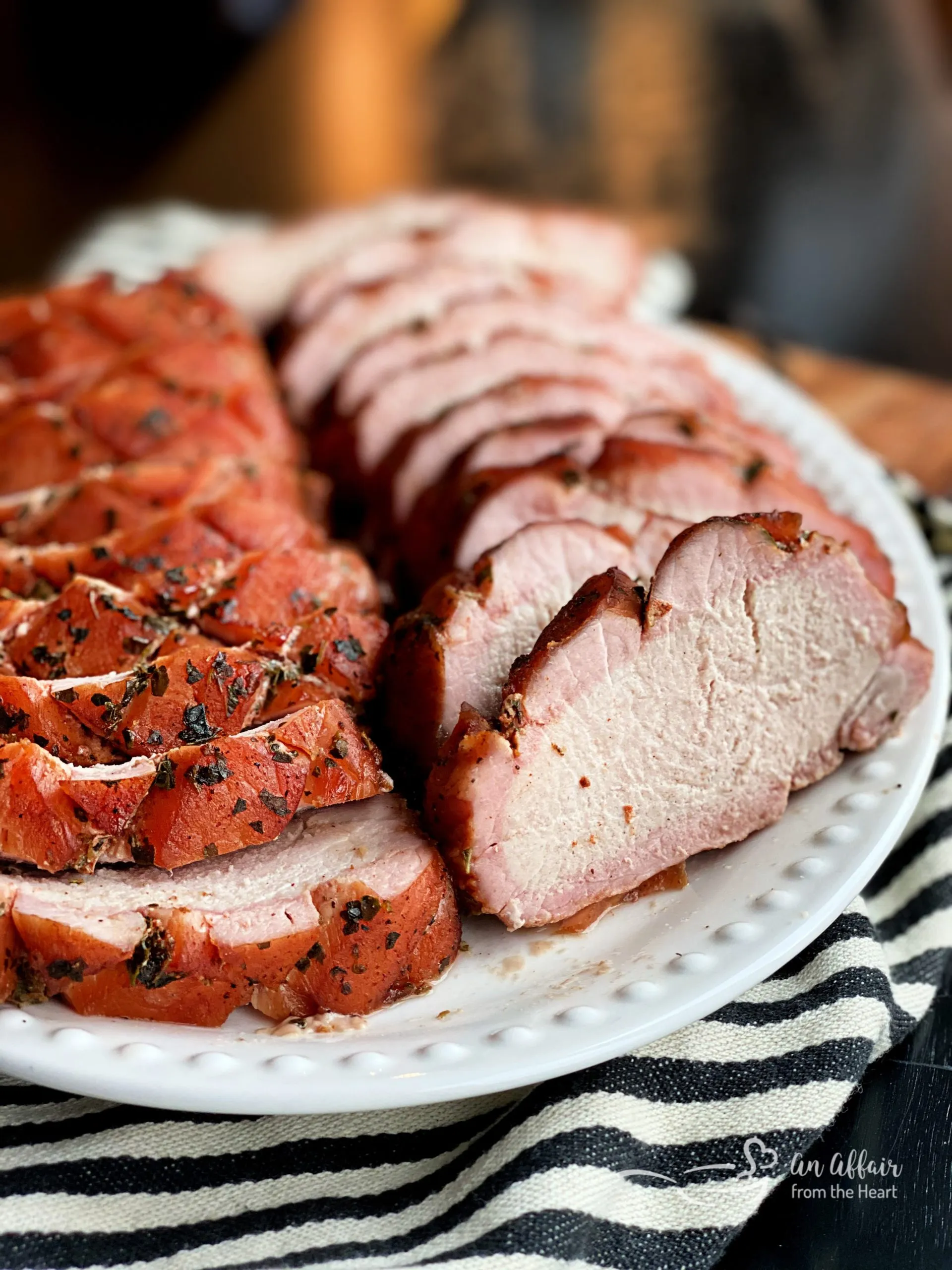 Smoked BBQ Pork Loin